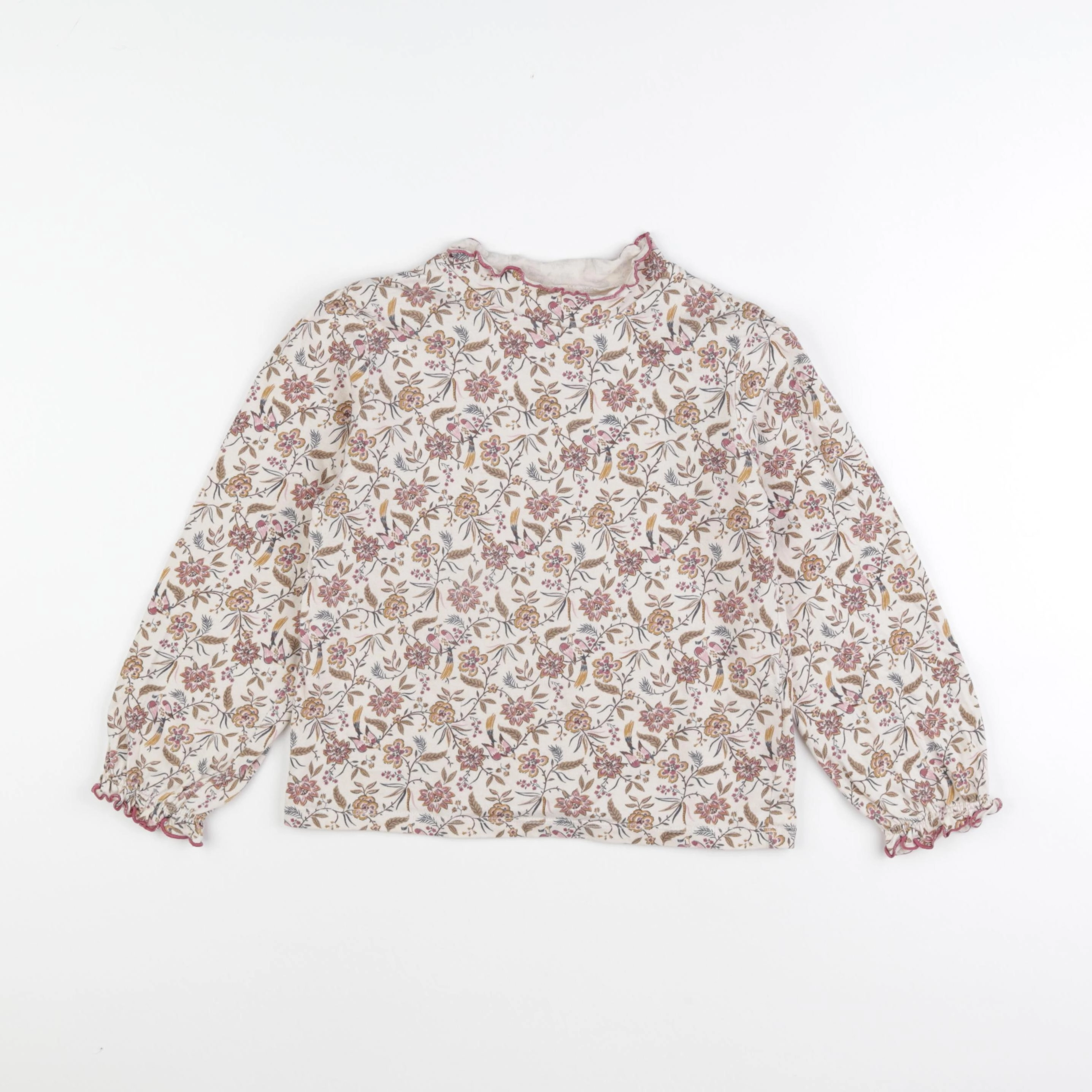 Vertbaudet - tee-shirt multicolore - 8 ans