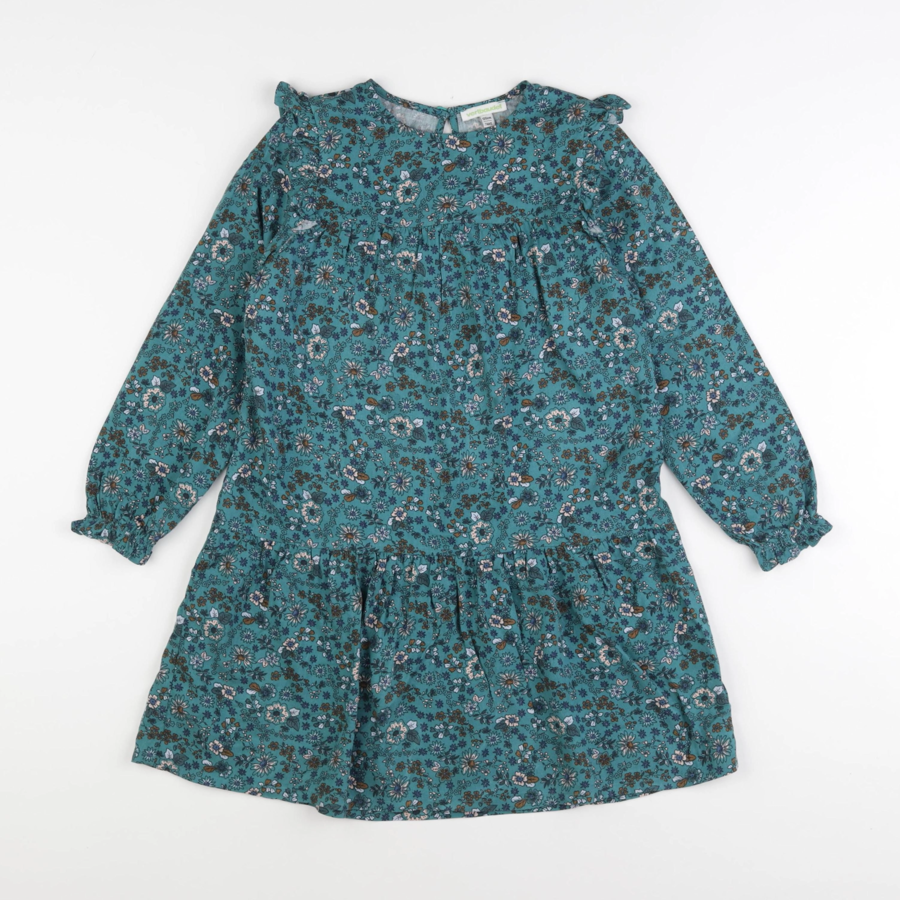 Vertbaudet - robe bleu - 7 ans