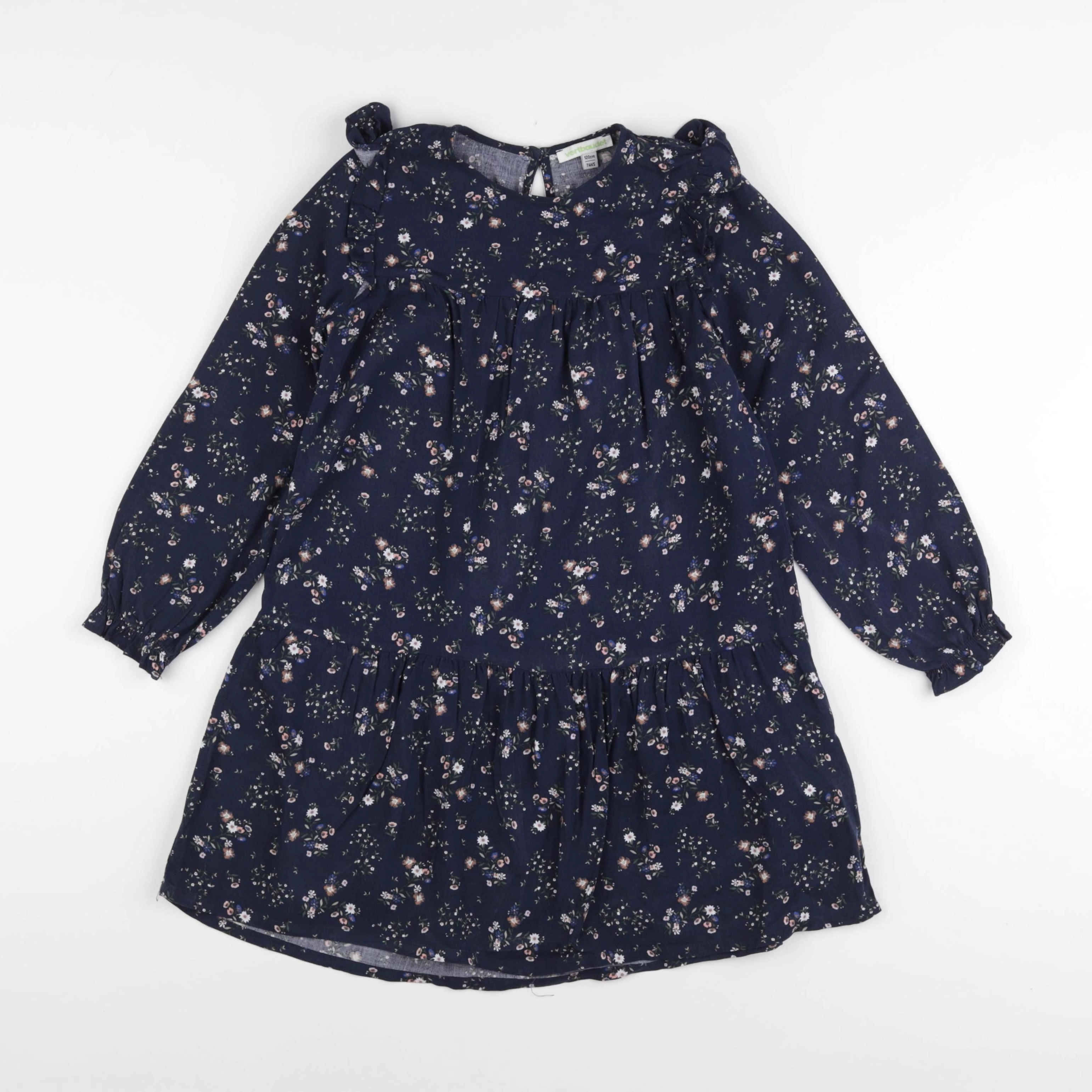 Vertbaudet - robe bleu - 7 ans