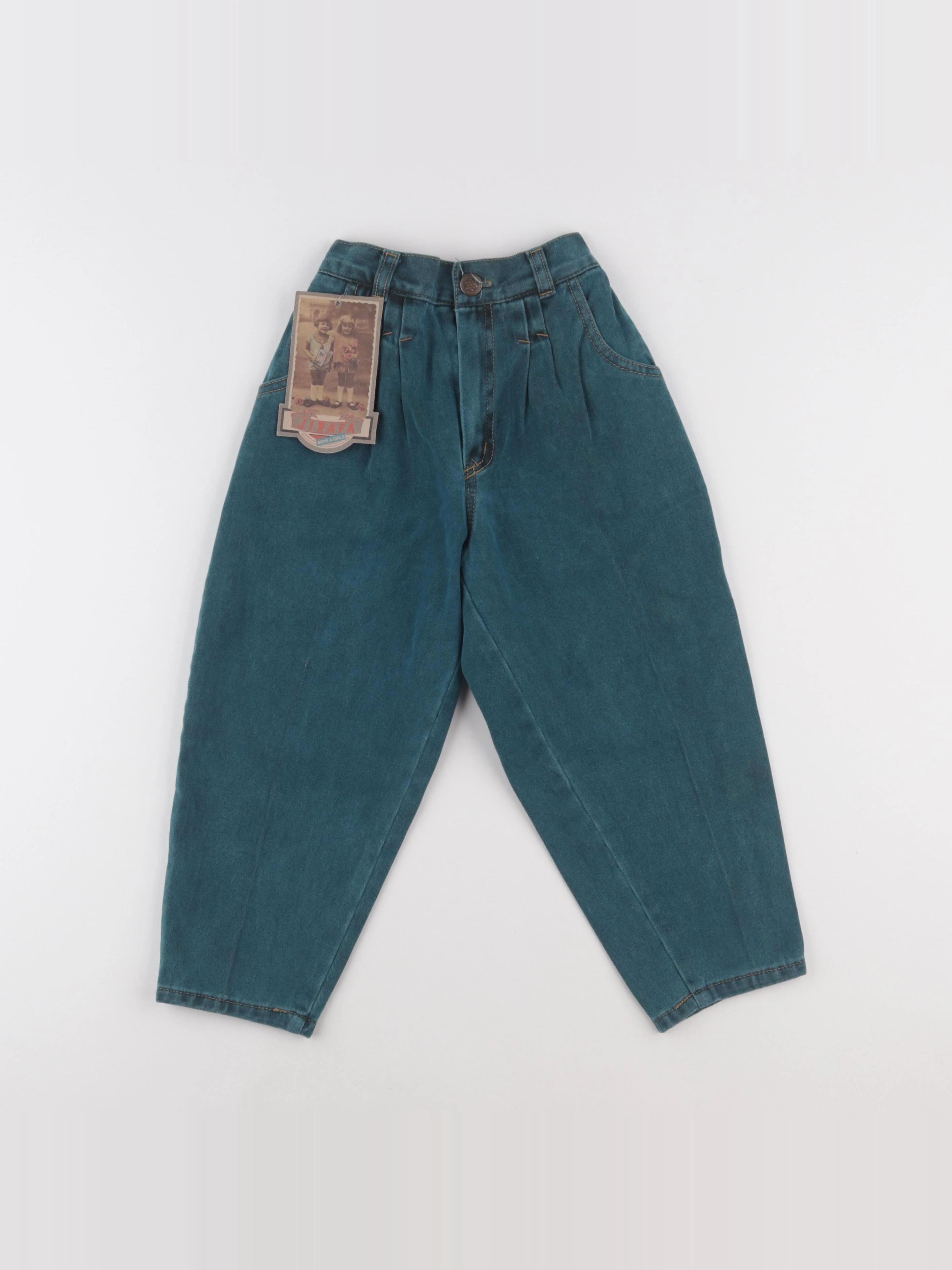 Vintage - pantalon bleu - 4 ans
