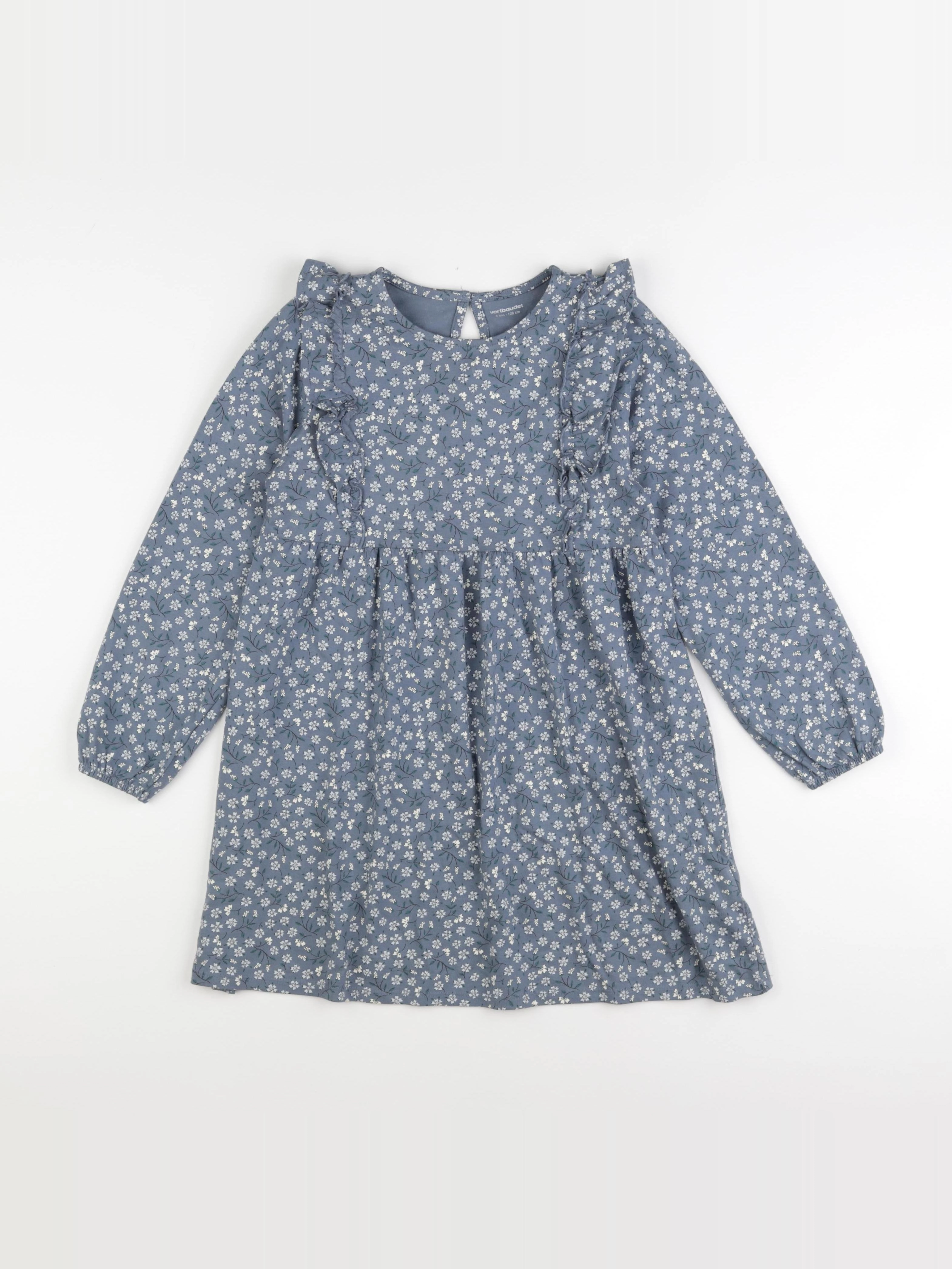 Vertbaudet - robe bleu - 8 ans