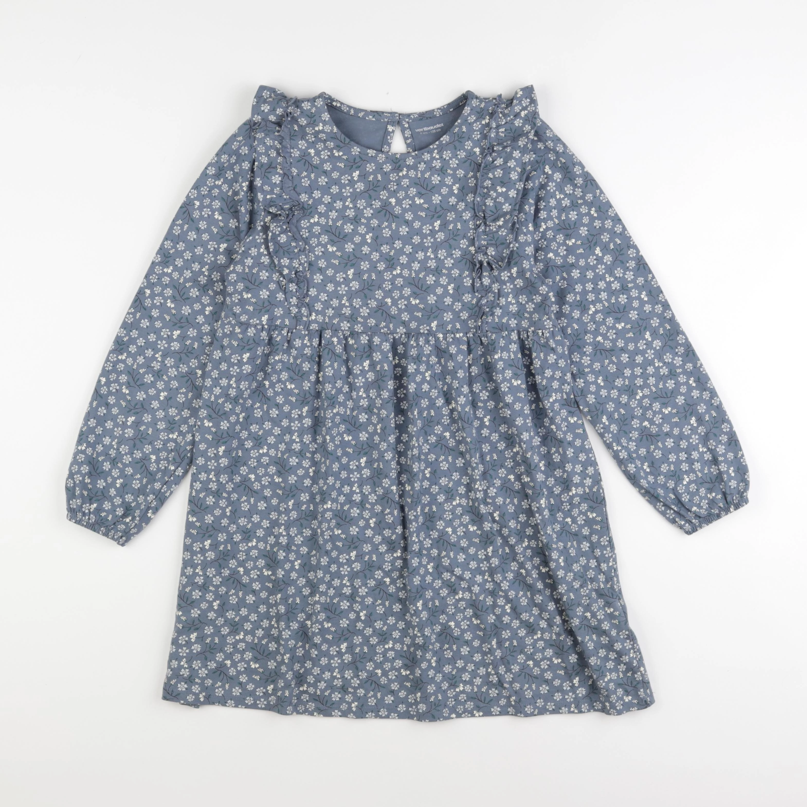 Vertbaudet - robe bleu - 8 ans