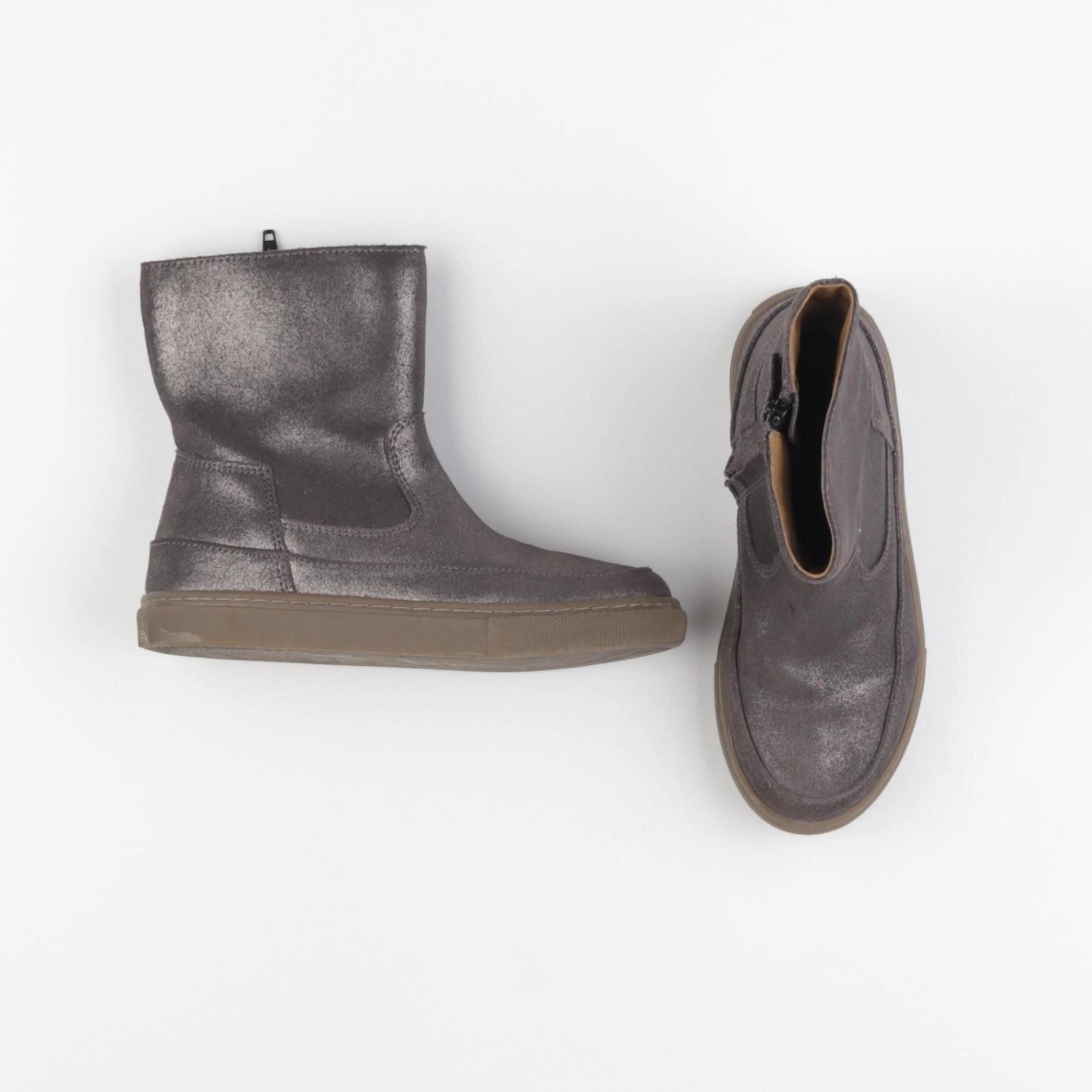 Vertbaudet - boots gris, or - pointure 32