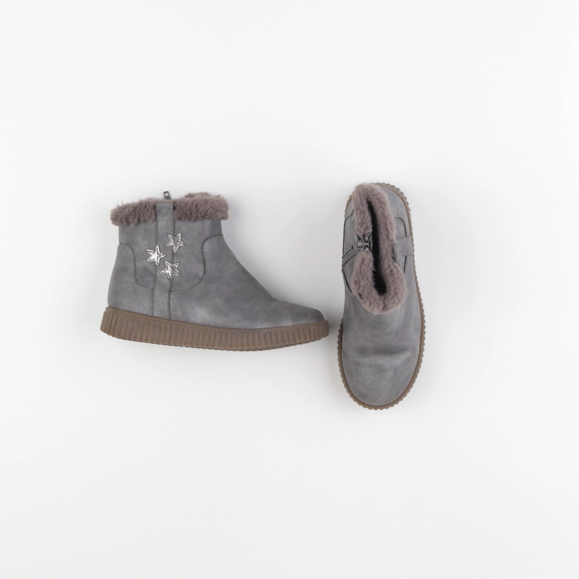 Vertbaudet - boots gris - pointure 31