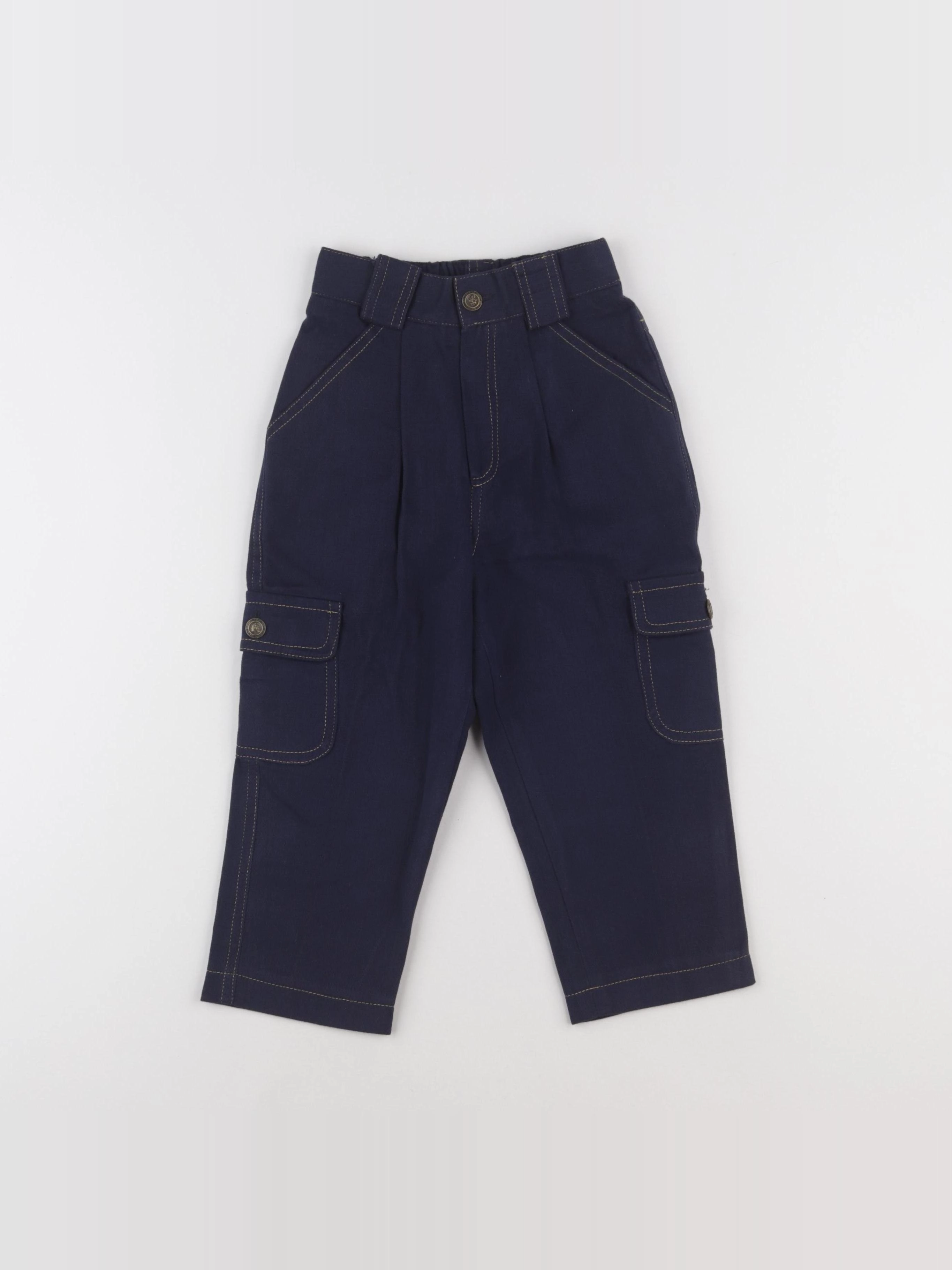 Vintage - pantalon bleu - 3 ans