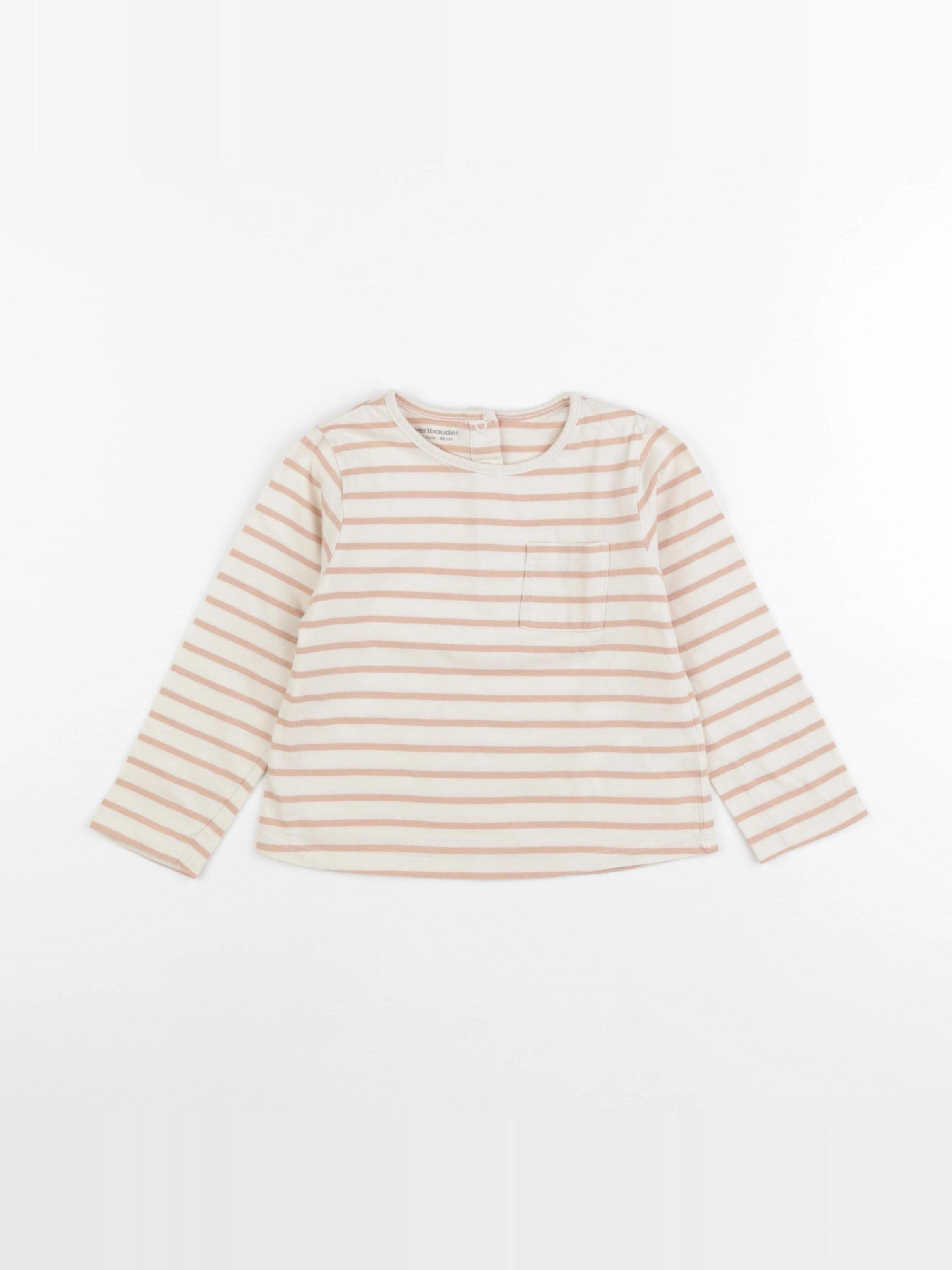 Vertbaudet - tee-shirt multicolore - 24 mois