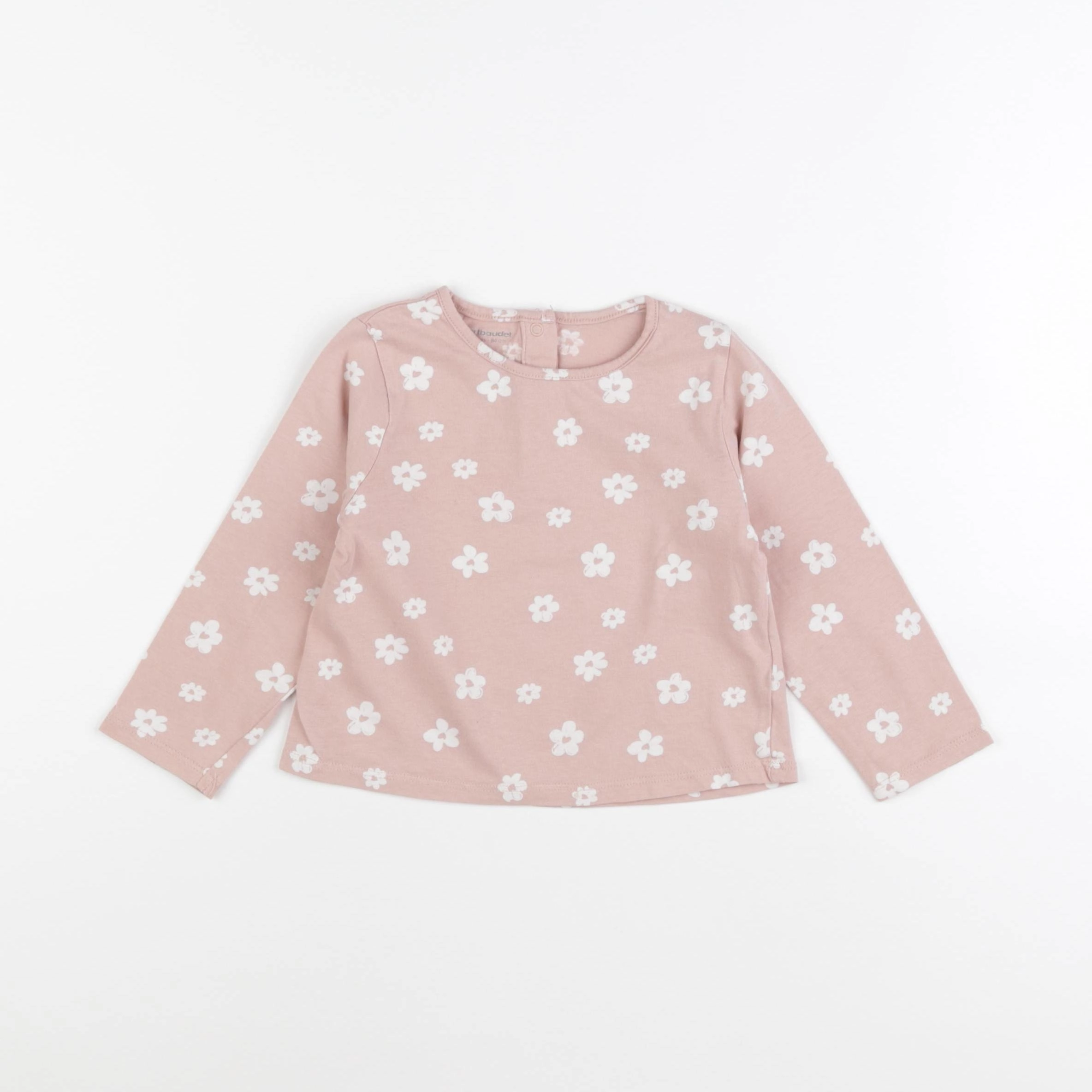 Vertbaudet - tee-shirt rose - 24 mois