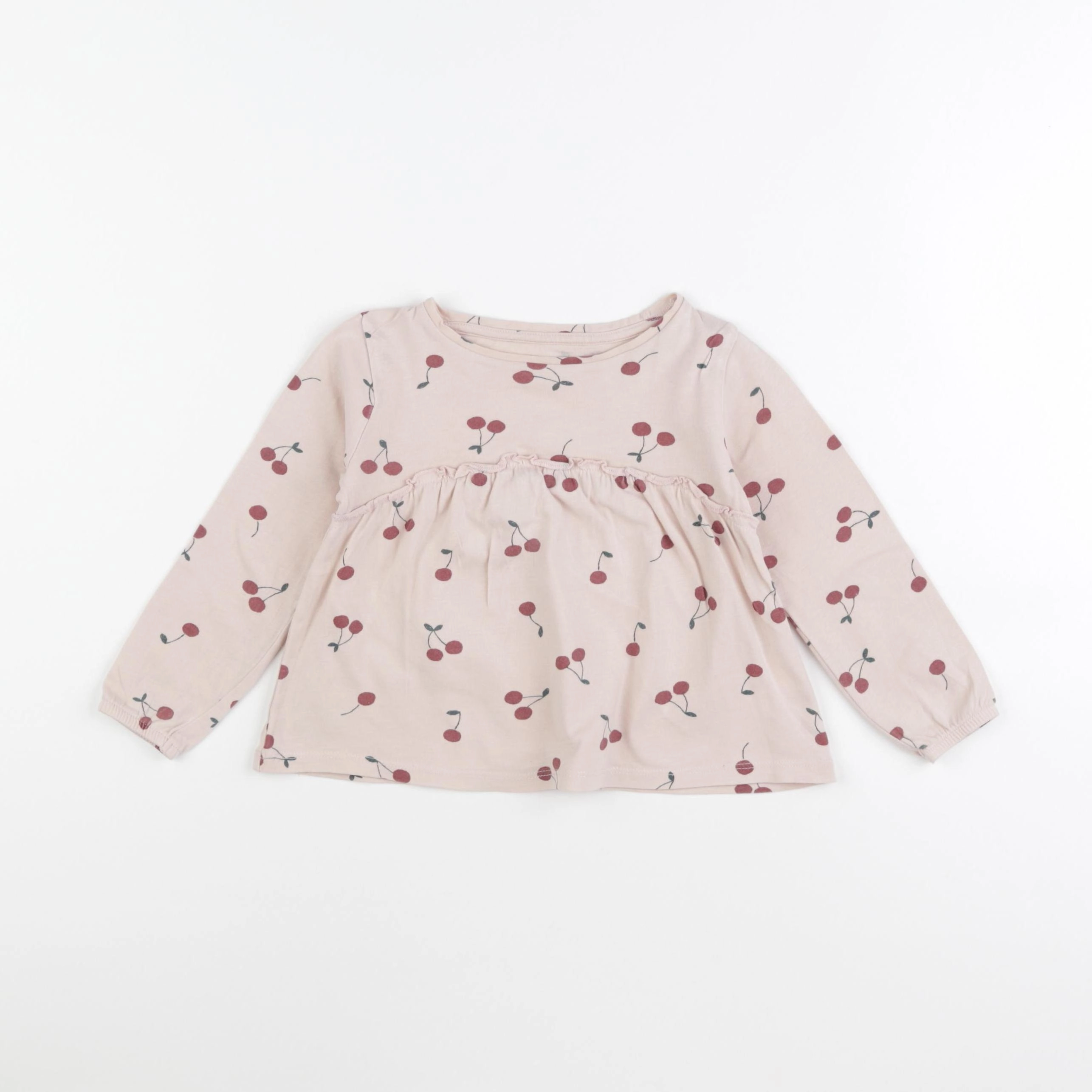 Vertbaudet - tee-shirt rose - 2 ans