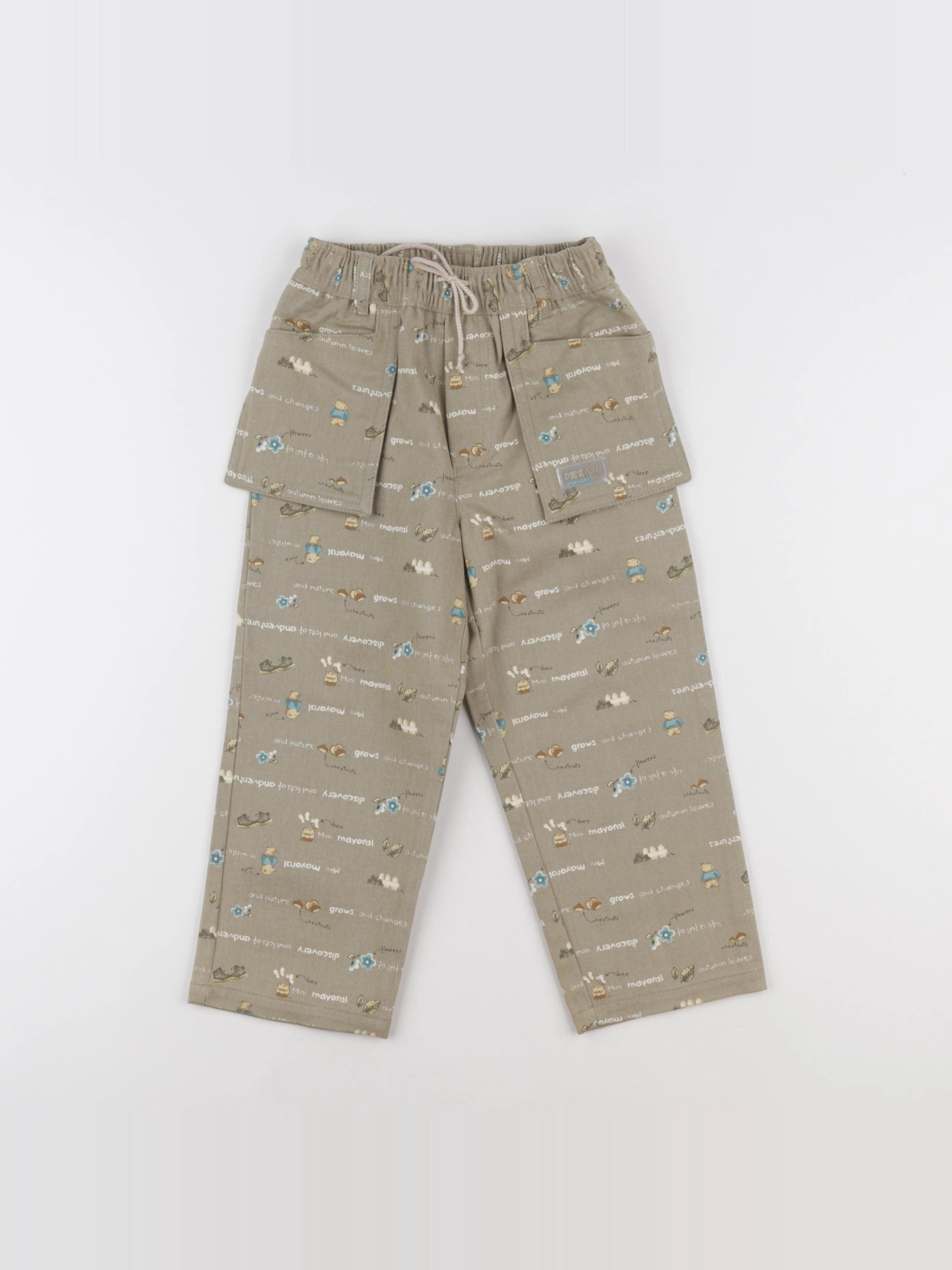 Vintage - pantalon vert - 3 ans