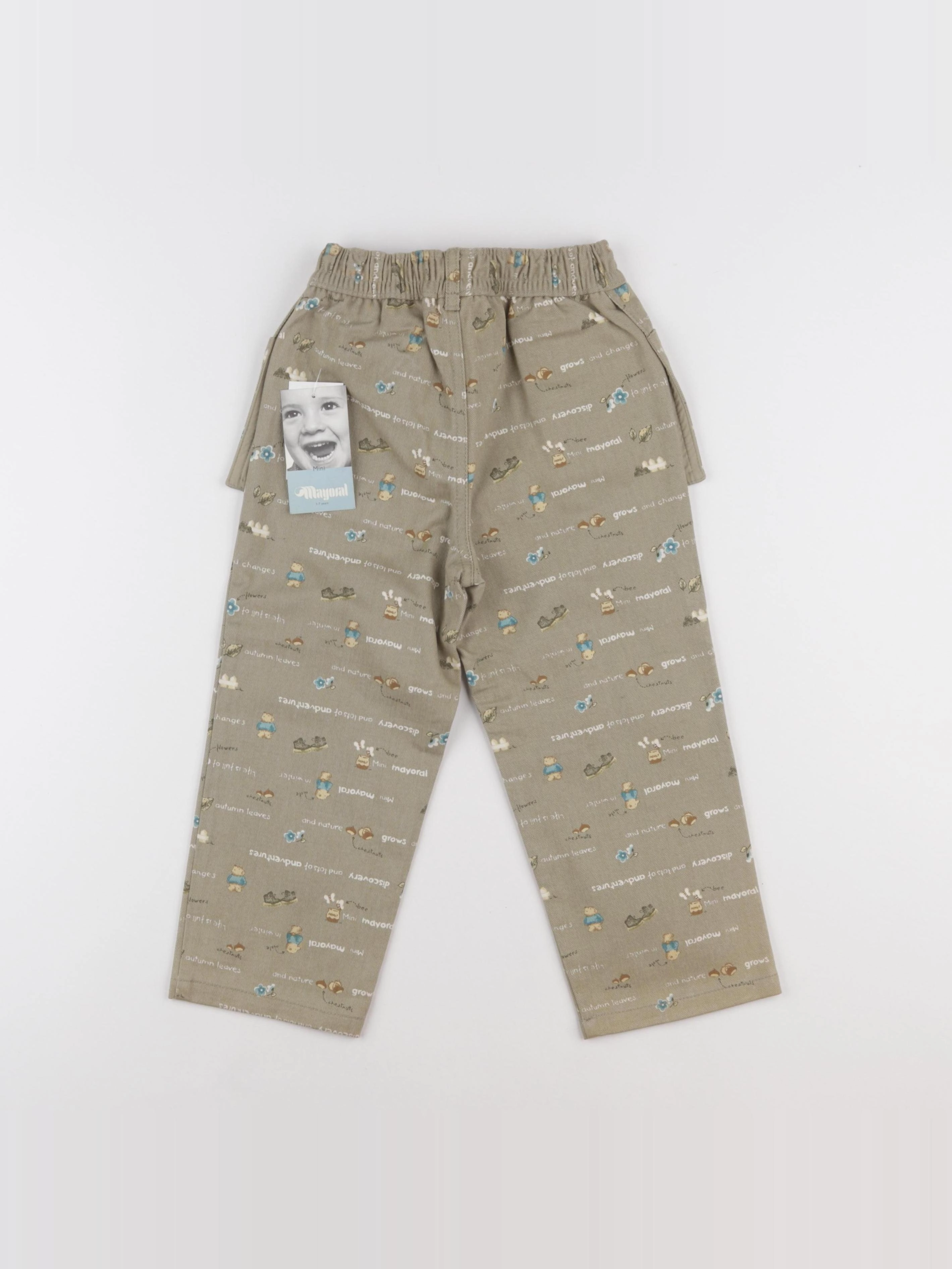 Vintage - pantalon vert - 3 ans