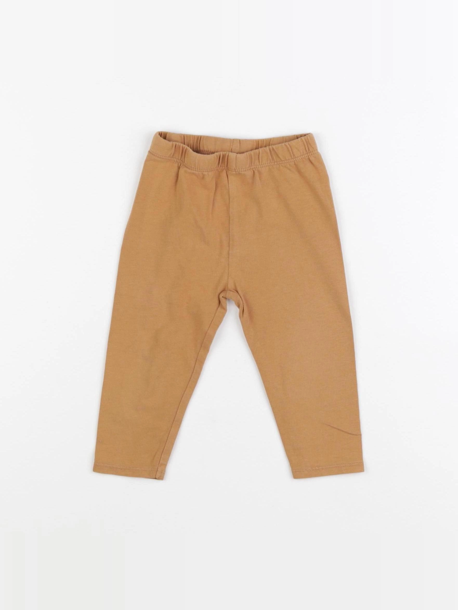 Vertbaudet - legging orange - 12 mois