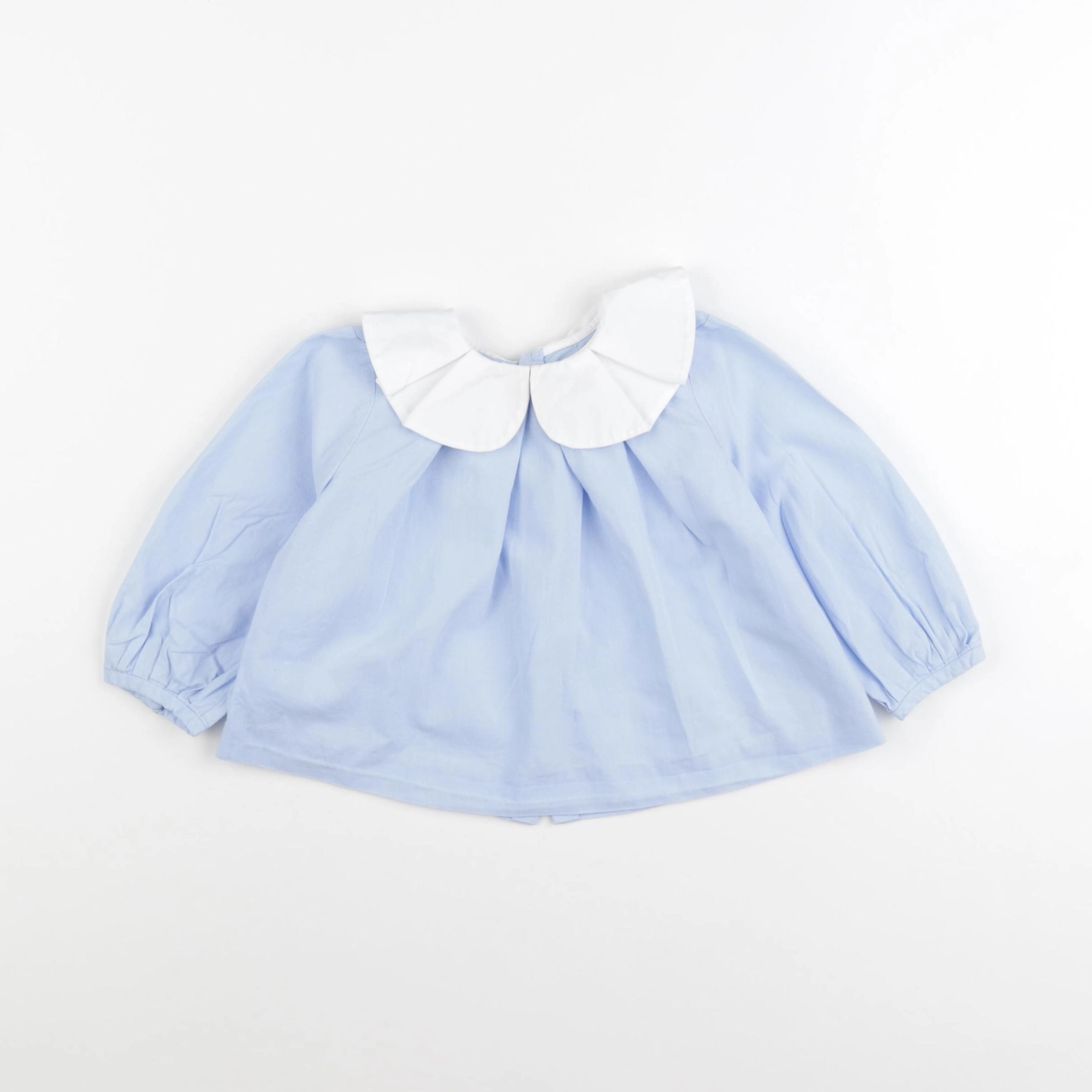 Jacadi - blouse bleu - 24 mois