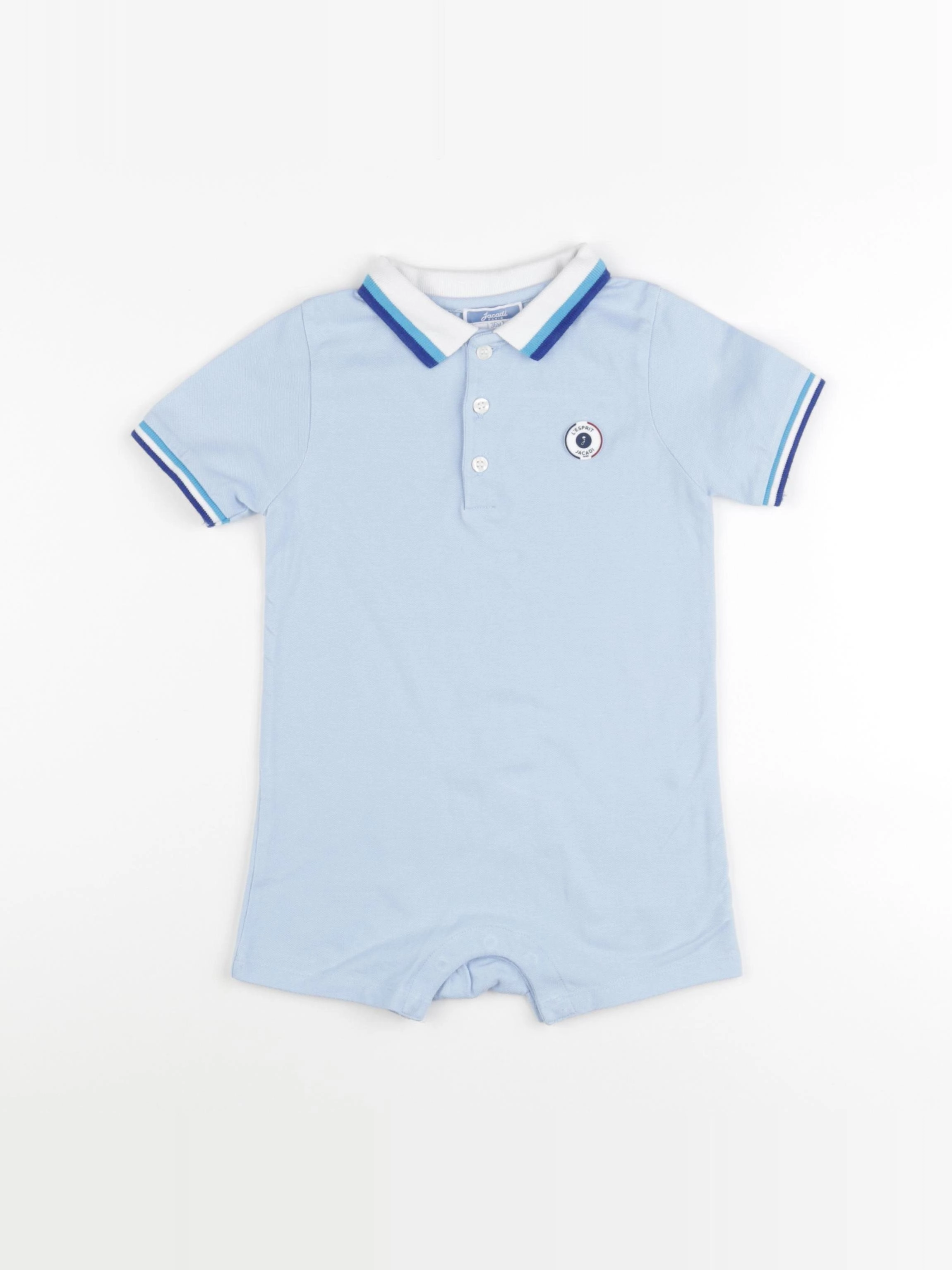 Jacadi - combinaison bleu - 36 mois