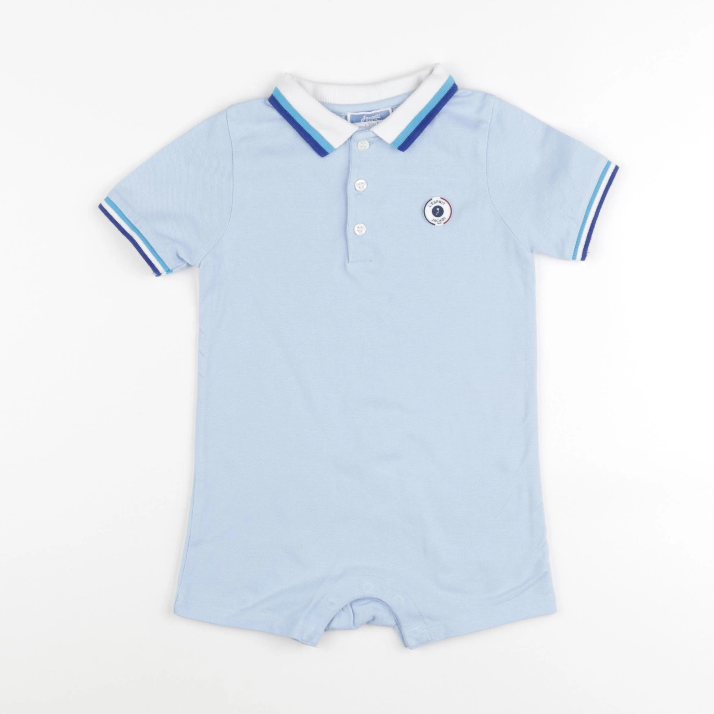Jacadi - combinaison bleu - 36 mois
