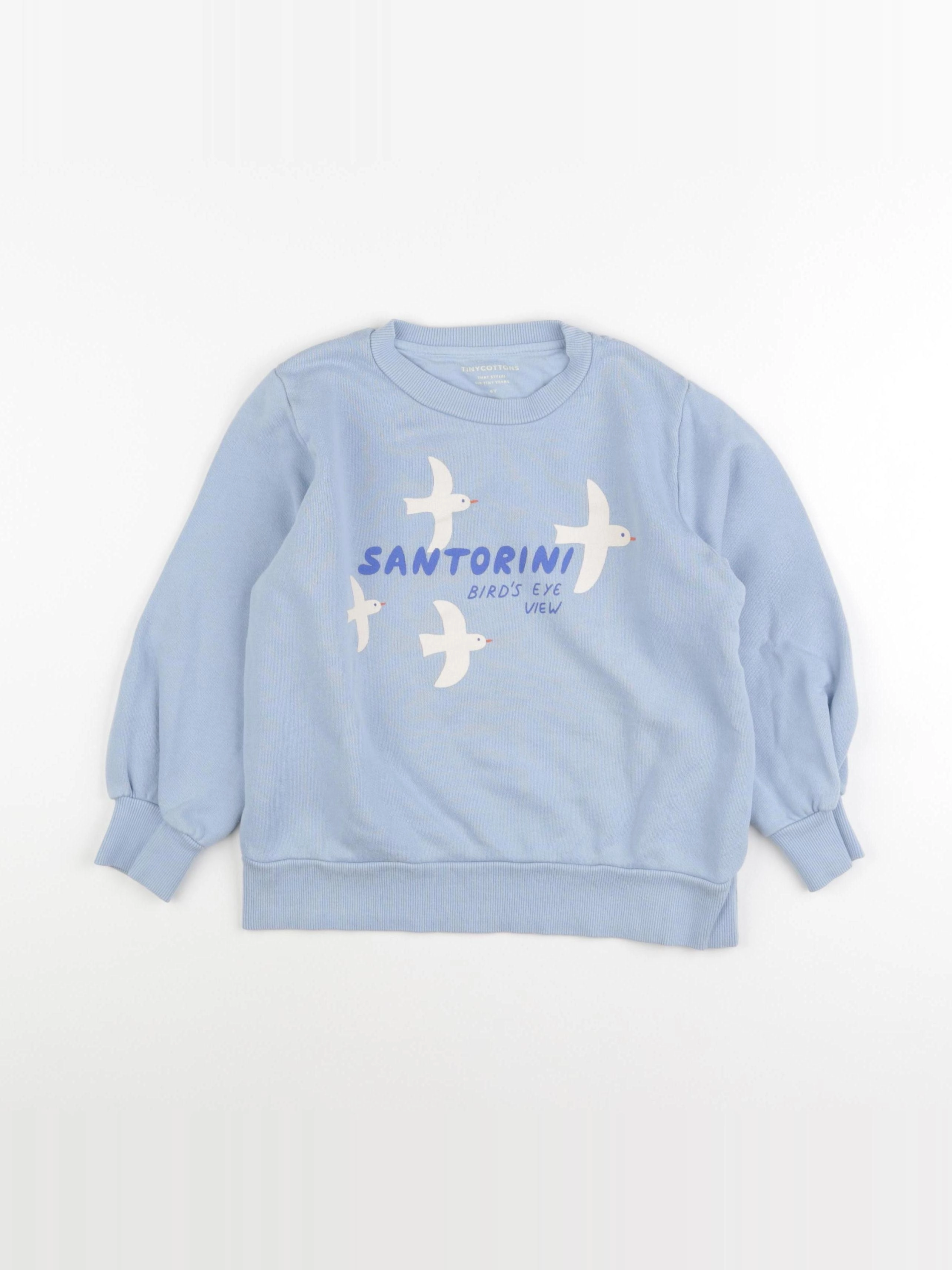 Tiny Cottons - sweat bleu - 6 ans