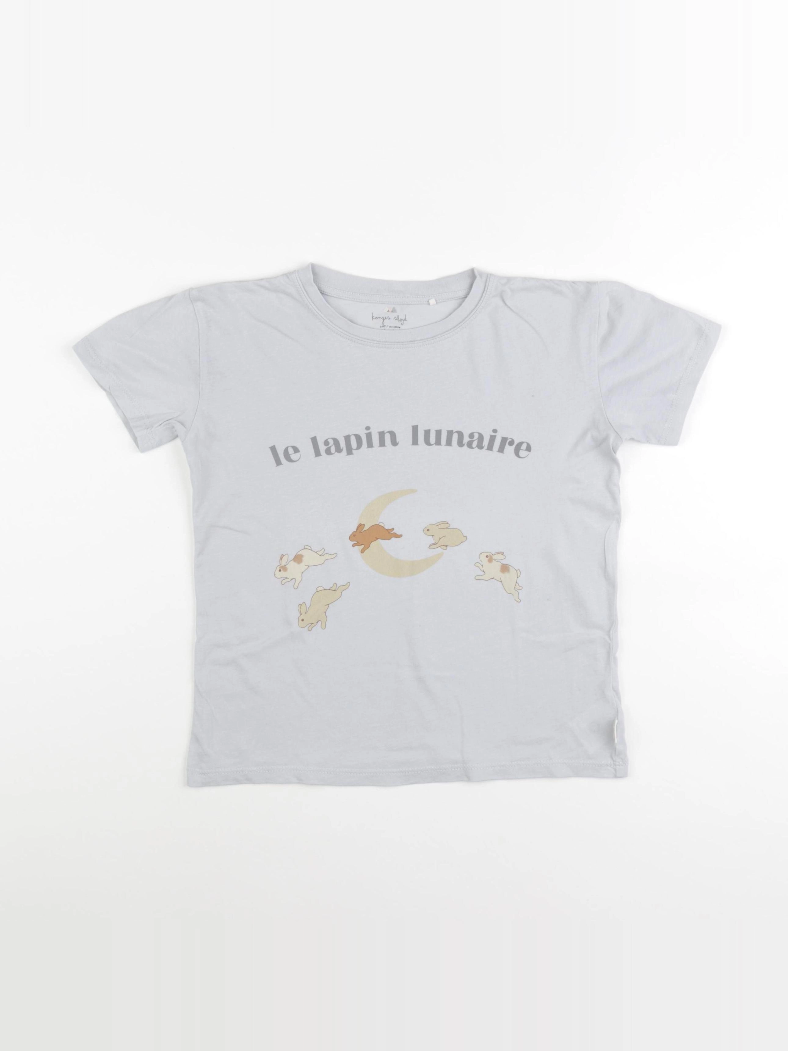 Konges slojd - tee-shirt bleu - 5/6 ans