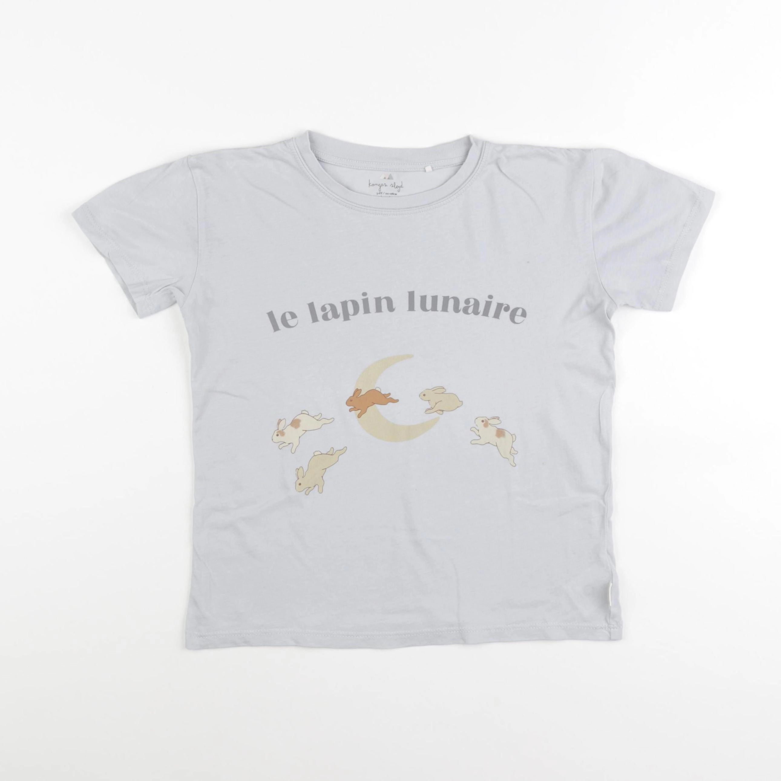 Konges slojd - tee-shirt bleu - 5/6 ans