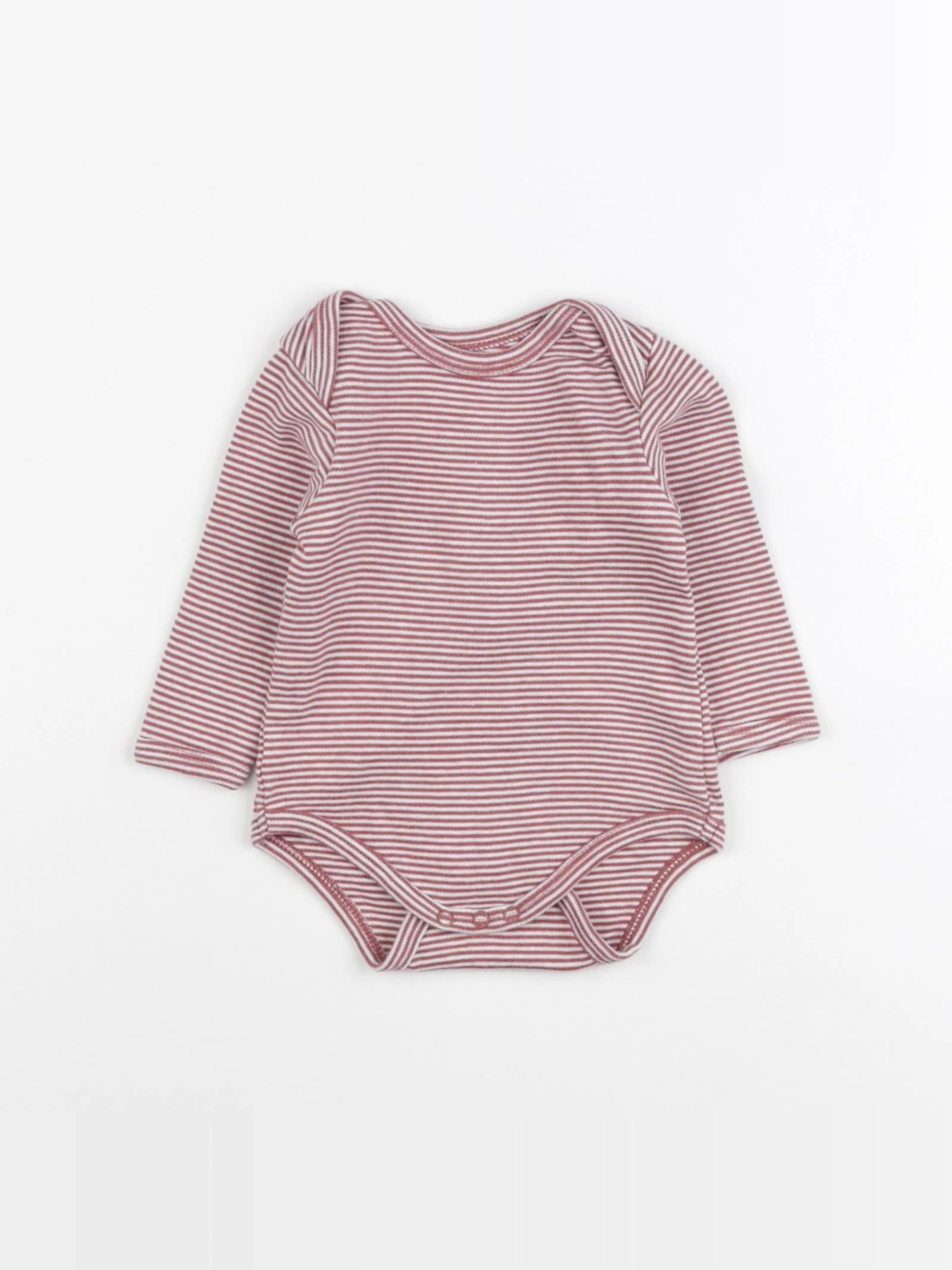 Vertbaudet - body rouge - 6 mois