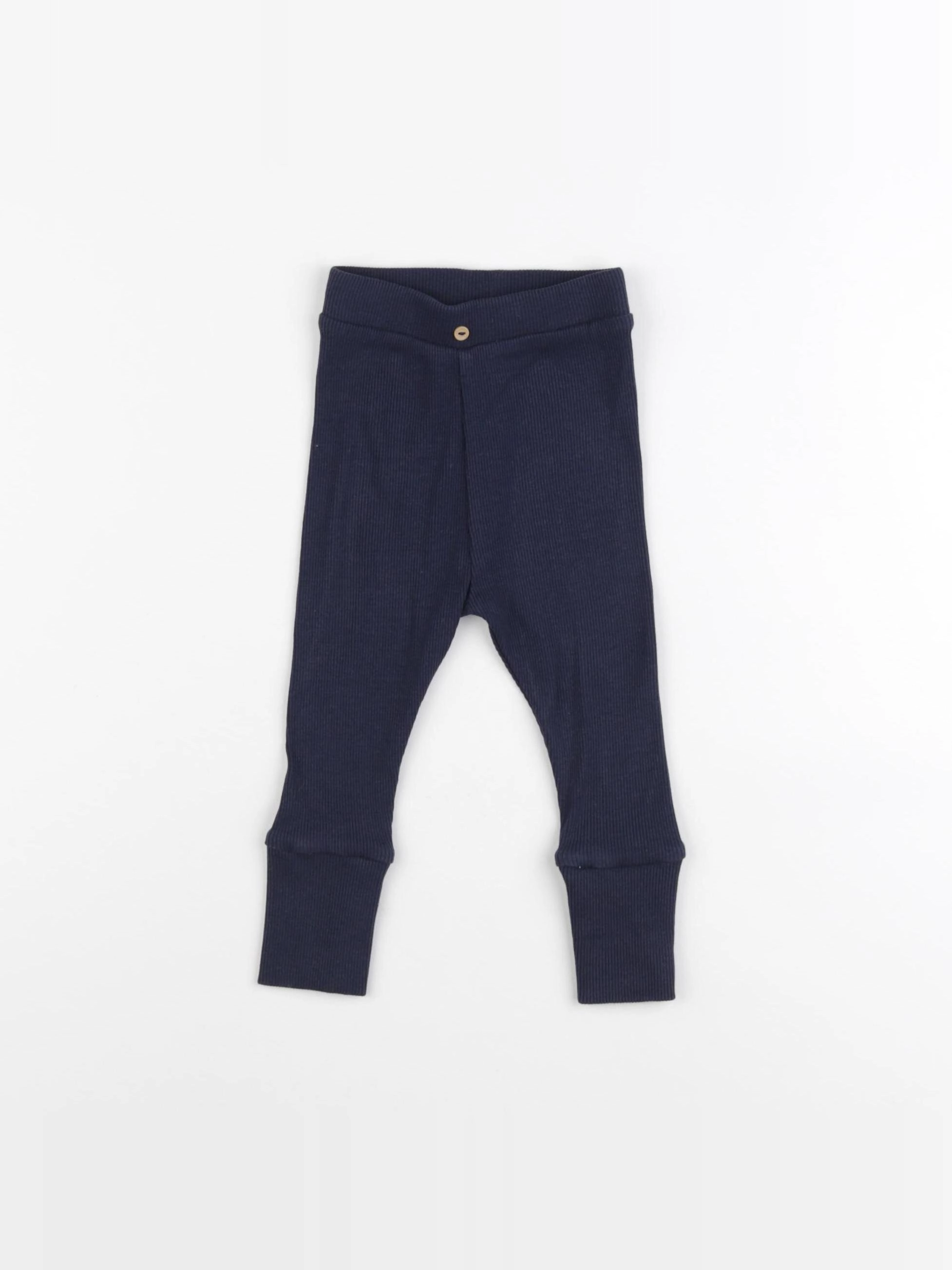 Vertbaudet - legging bleu - 6 mois