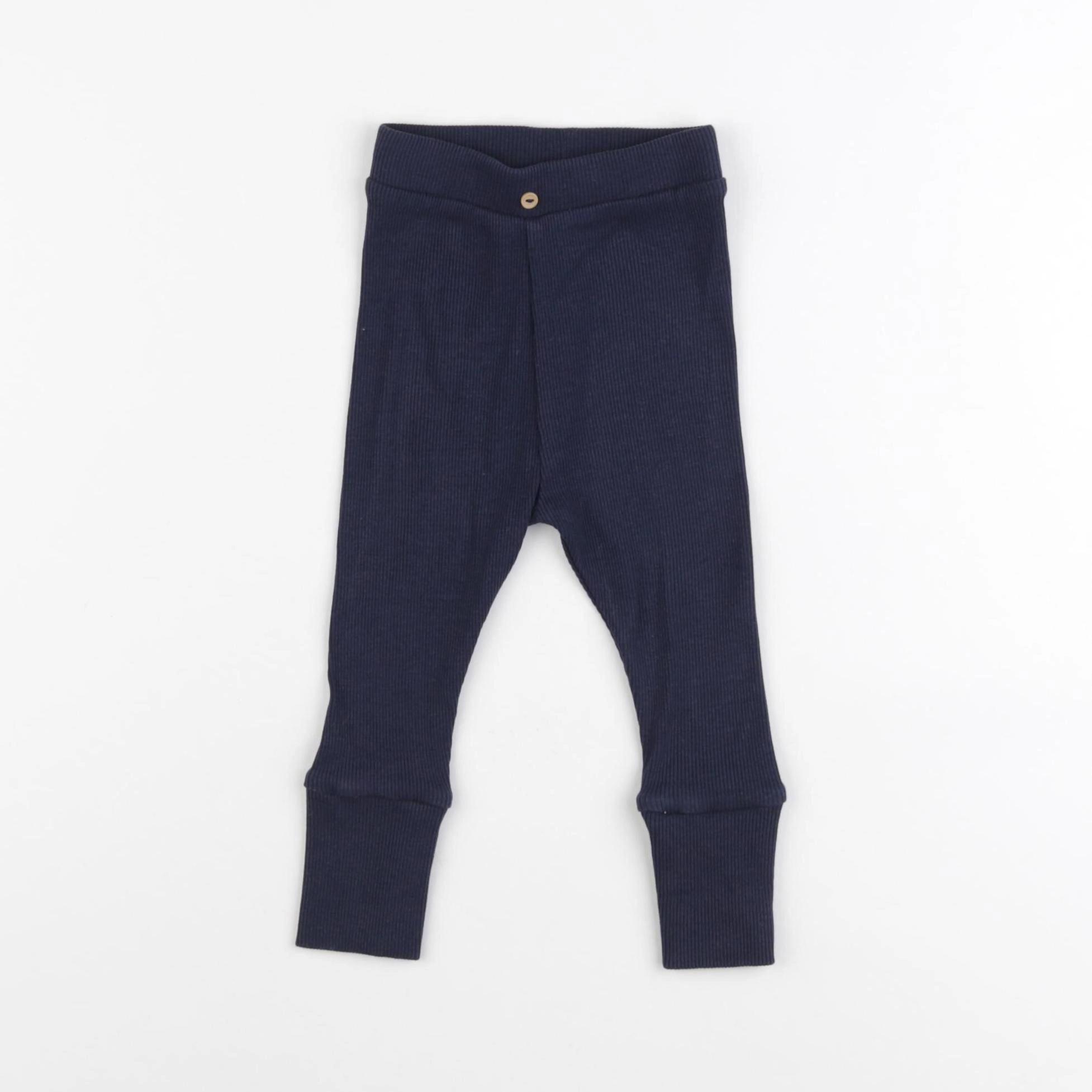 Vertbaudet - legging bleu - 6 mois