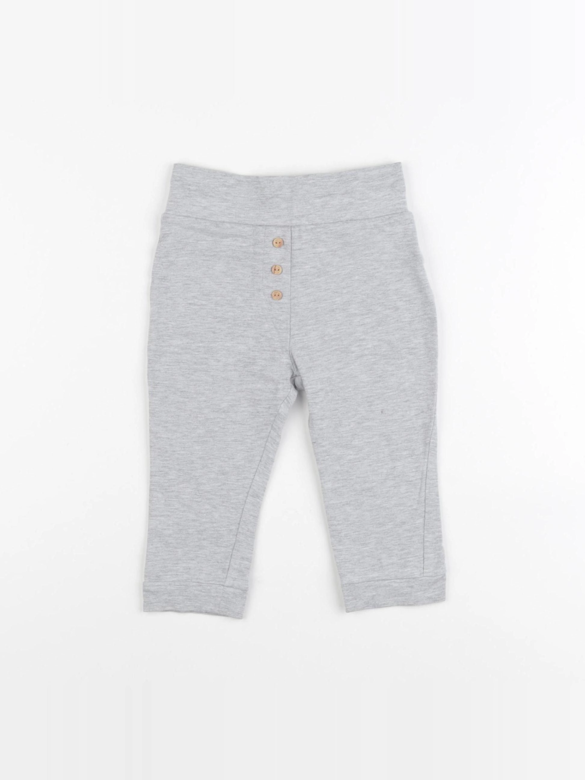 Vertbaudet - legging gris - 18 mois