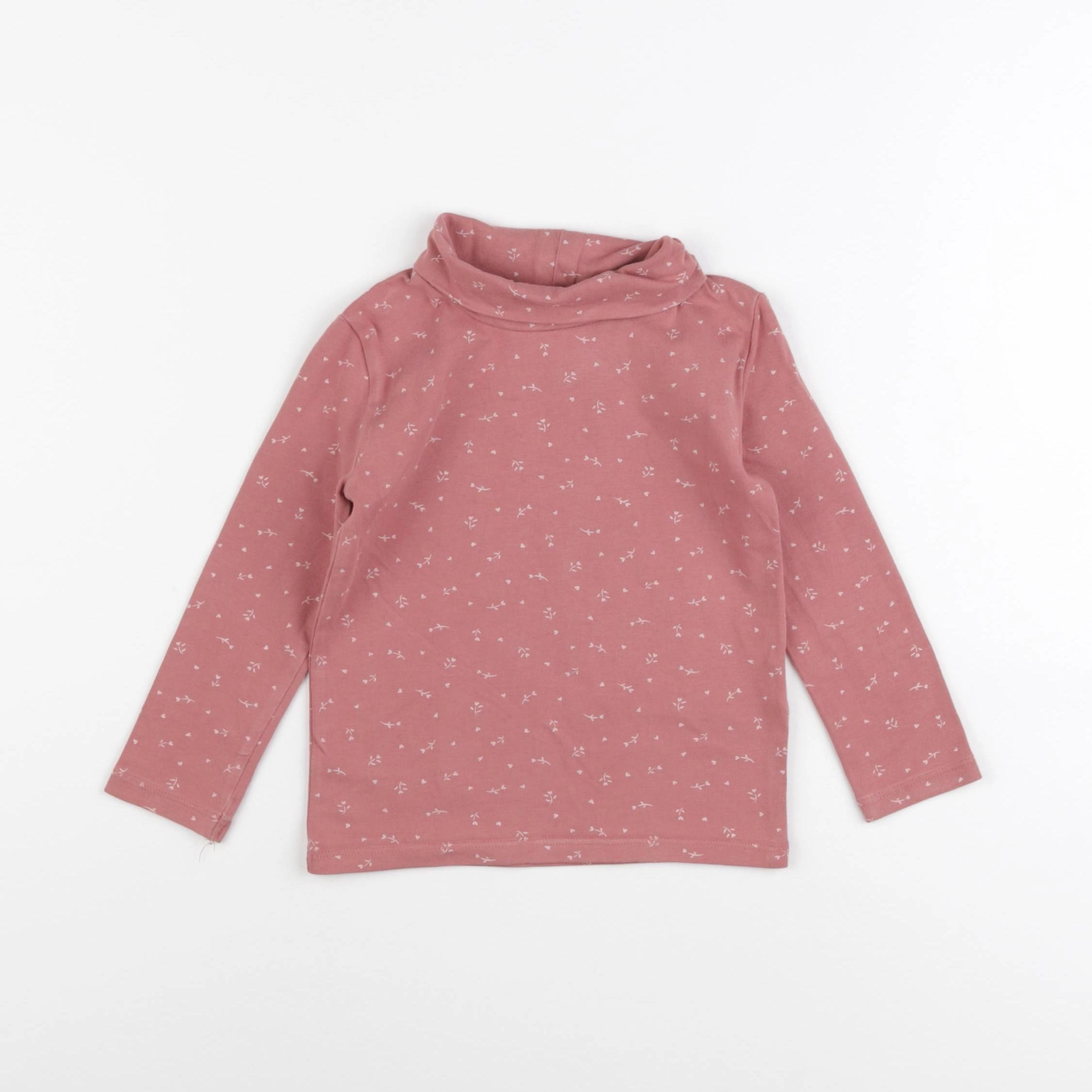 Vertbaudet - sous-pull rose - 2 ans