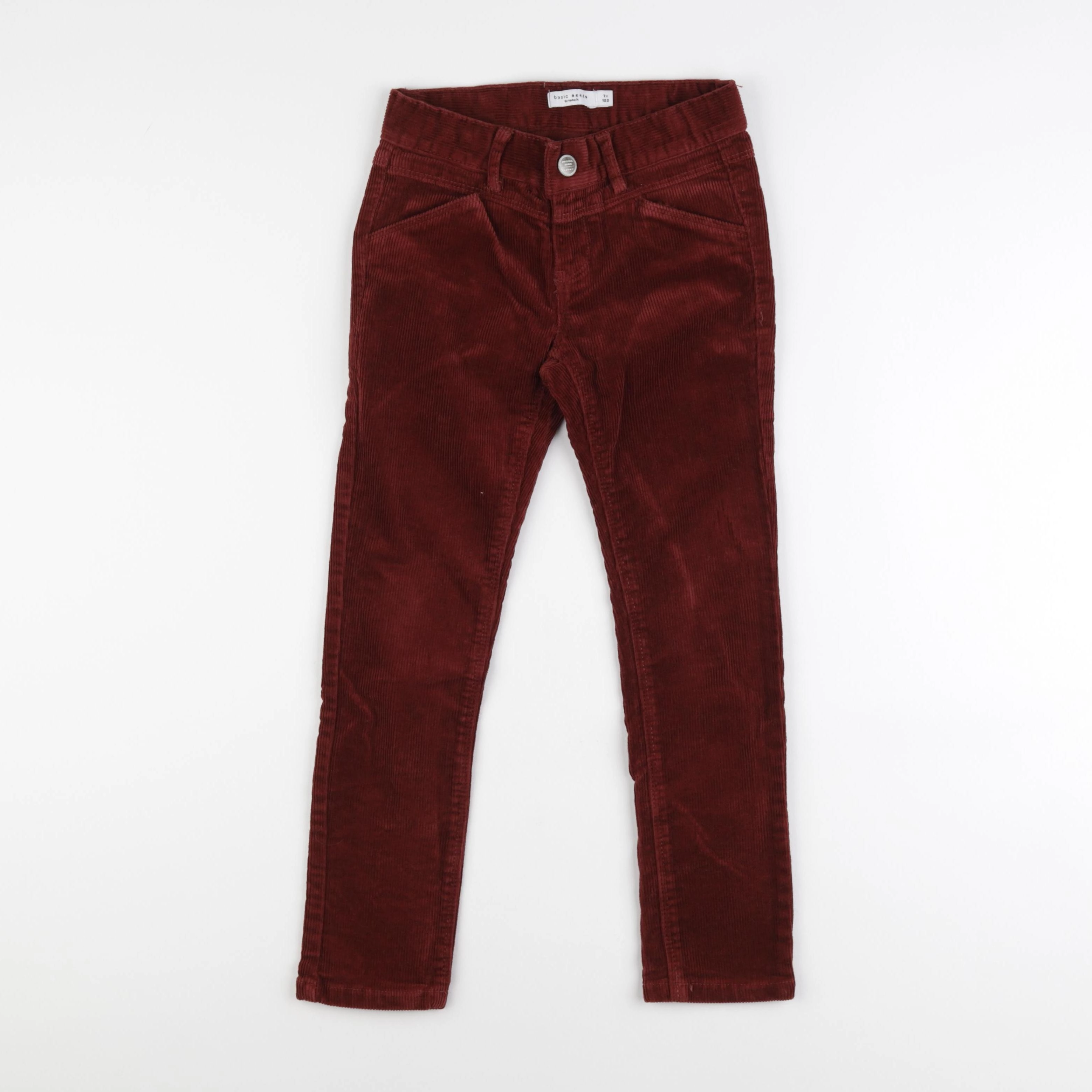 Name it - pantalon rouge - 7 ans