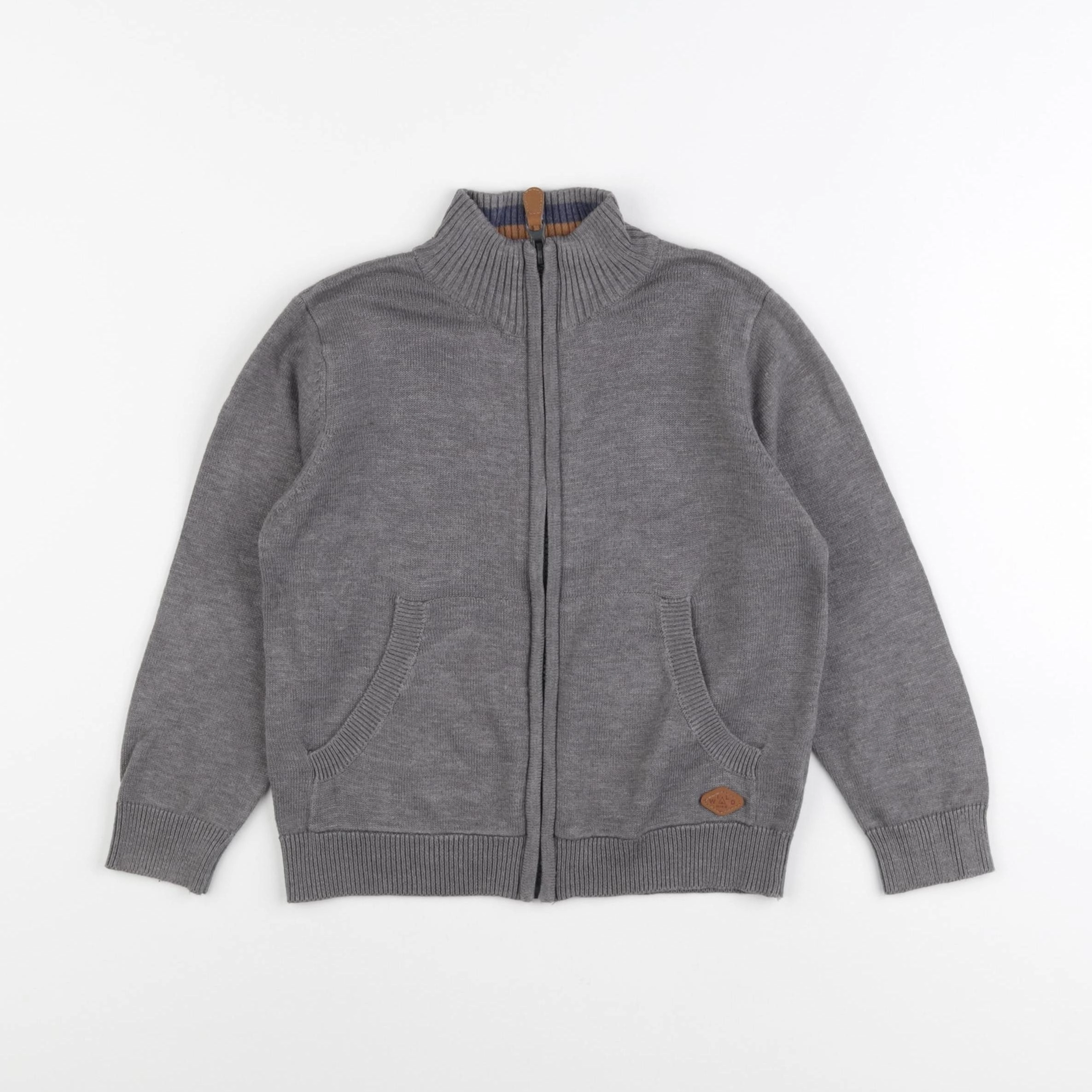 Vertbaudet - gilet gris - 5 ans