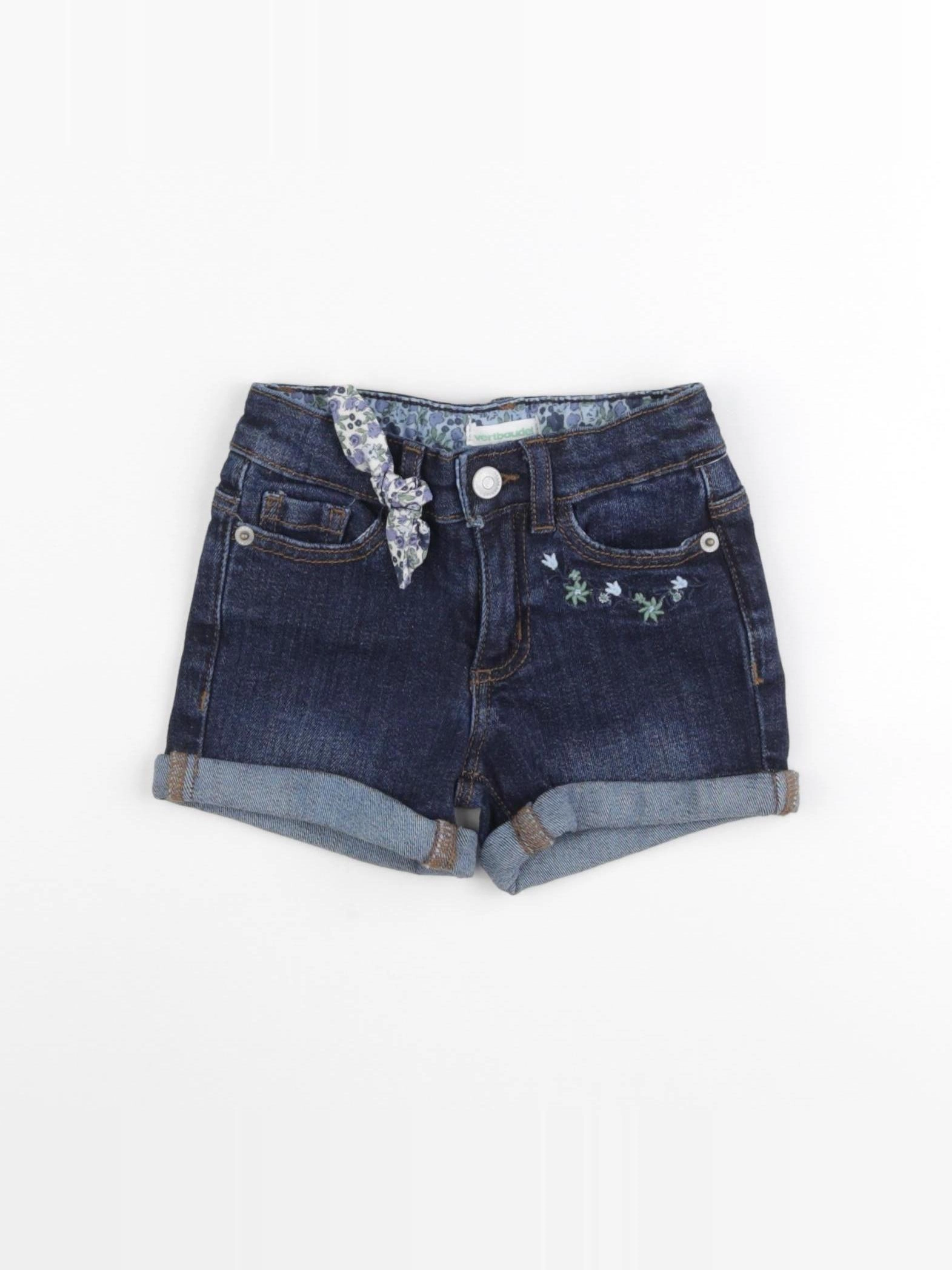 Vertbaudet - short bleu - 3 ans