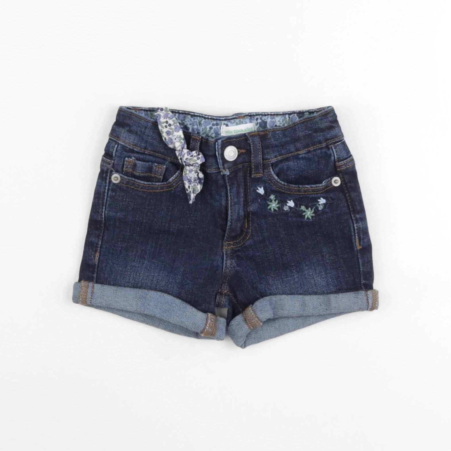 Vertbaudet - short bleu - 3 ans