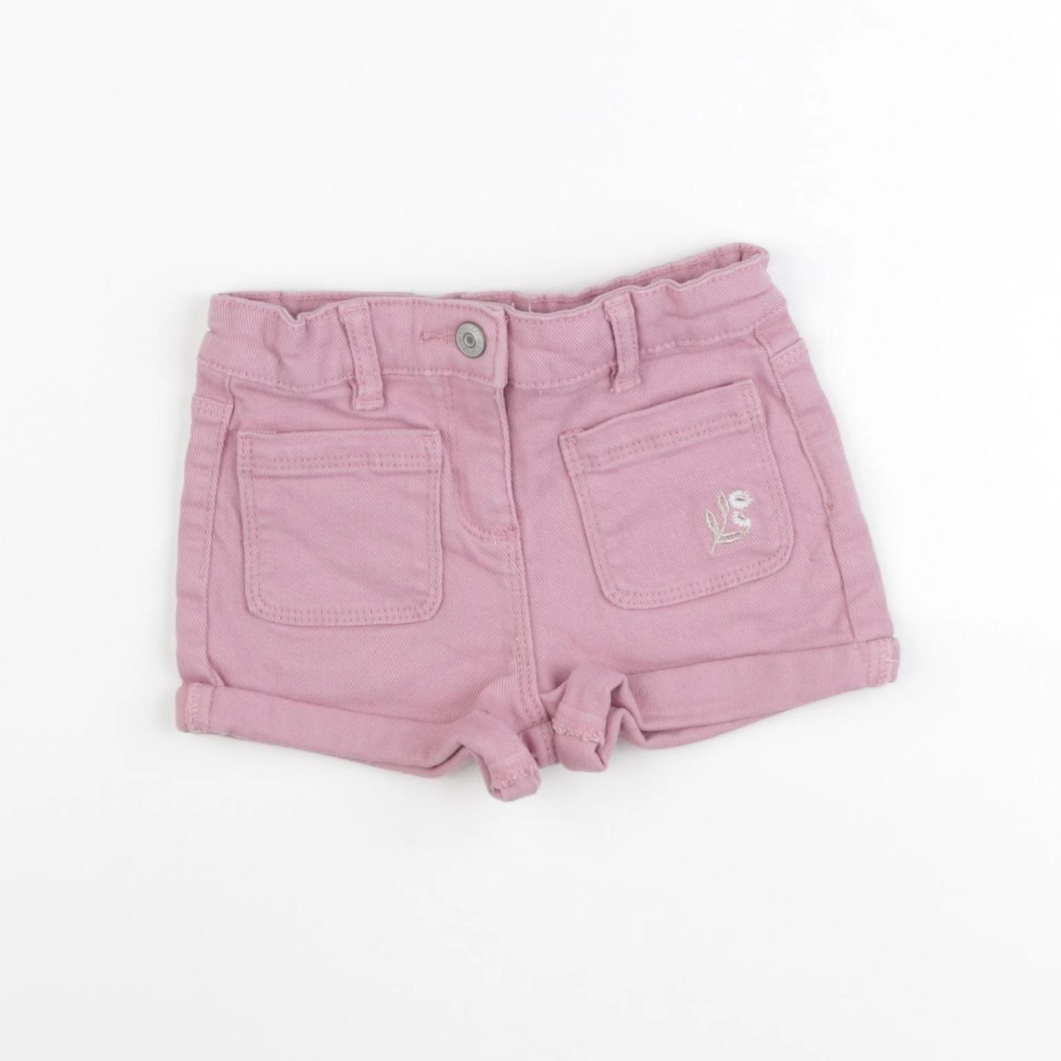 Vertbaudet - short rose - 3 ans
