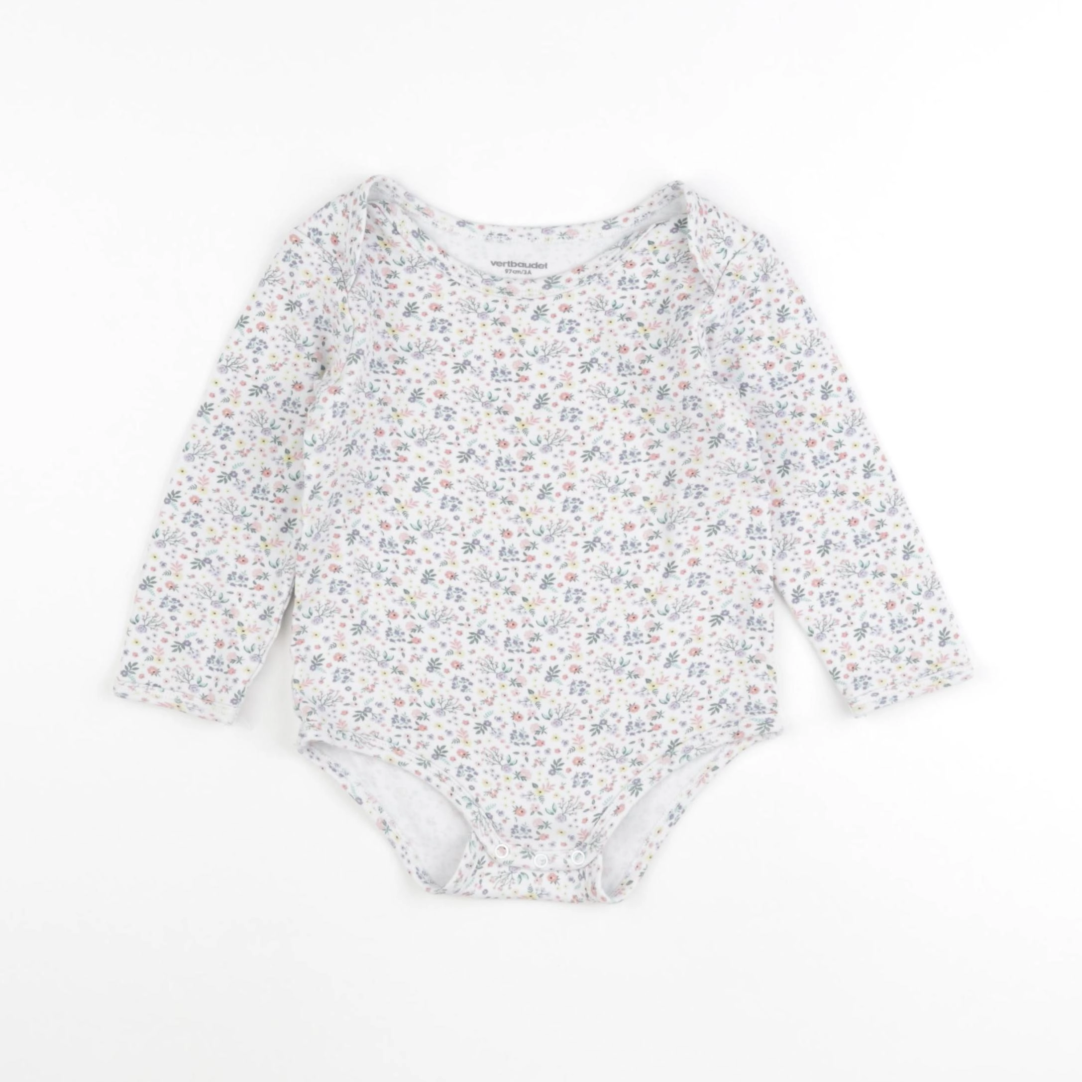 Vertbaudet - body multicolore - 3 ans