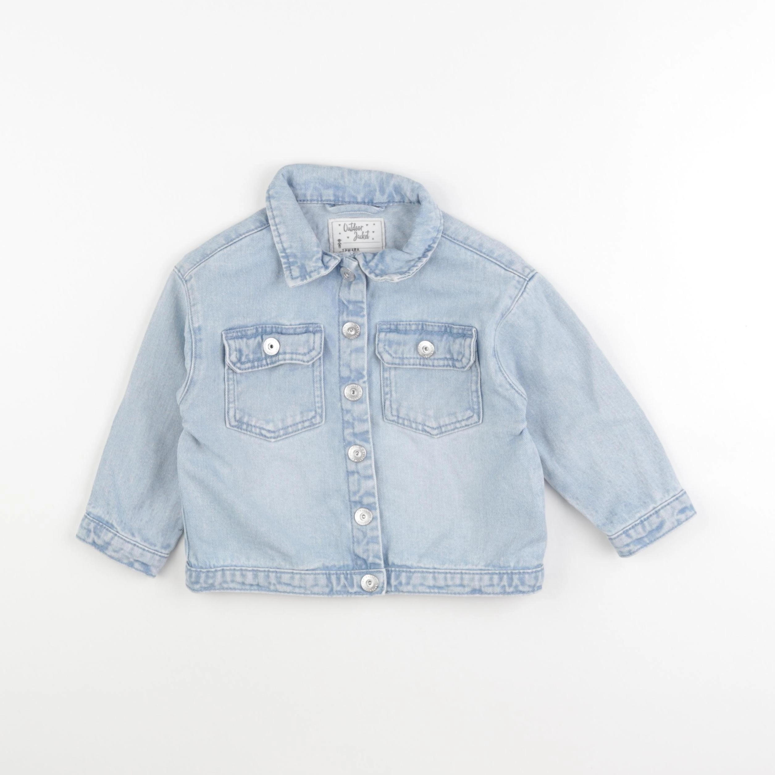Vertbaudet - veste bleu - 24 mois