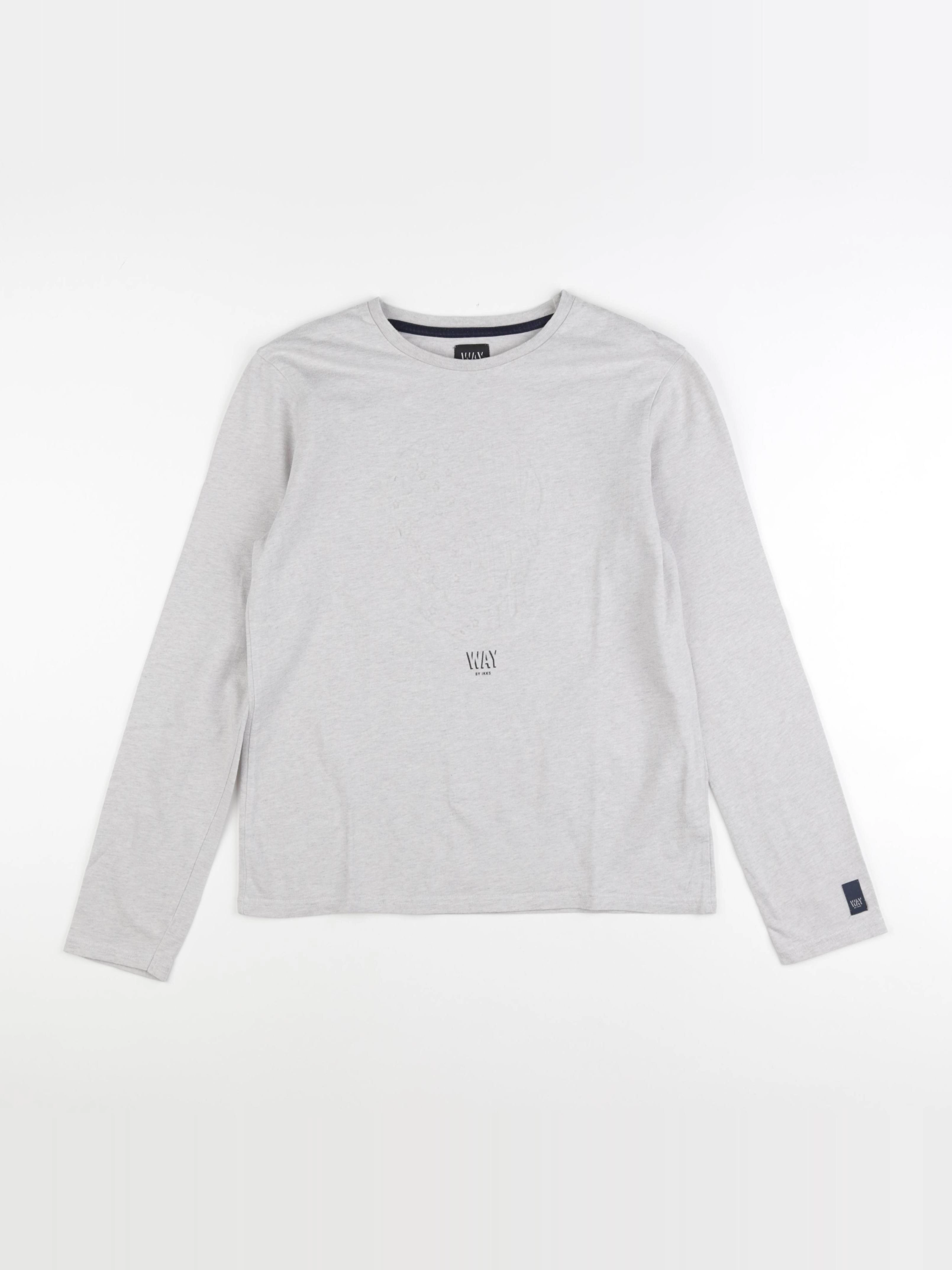 IKKS - tee-shirt gris - 14 ans
