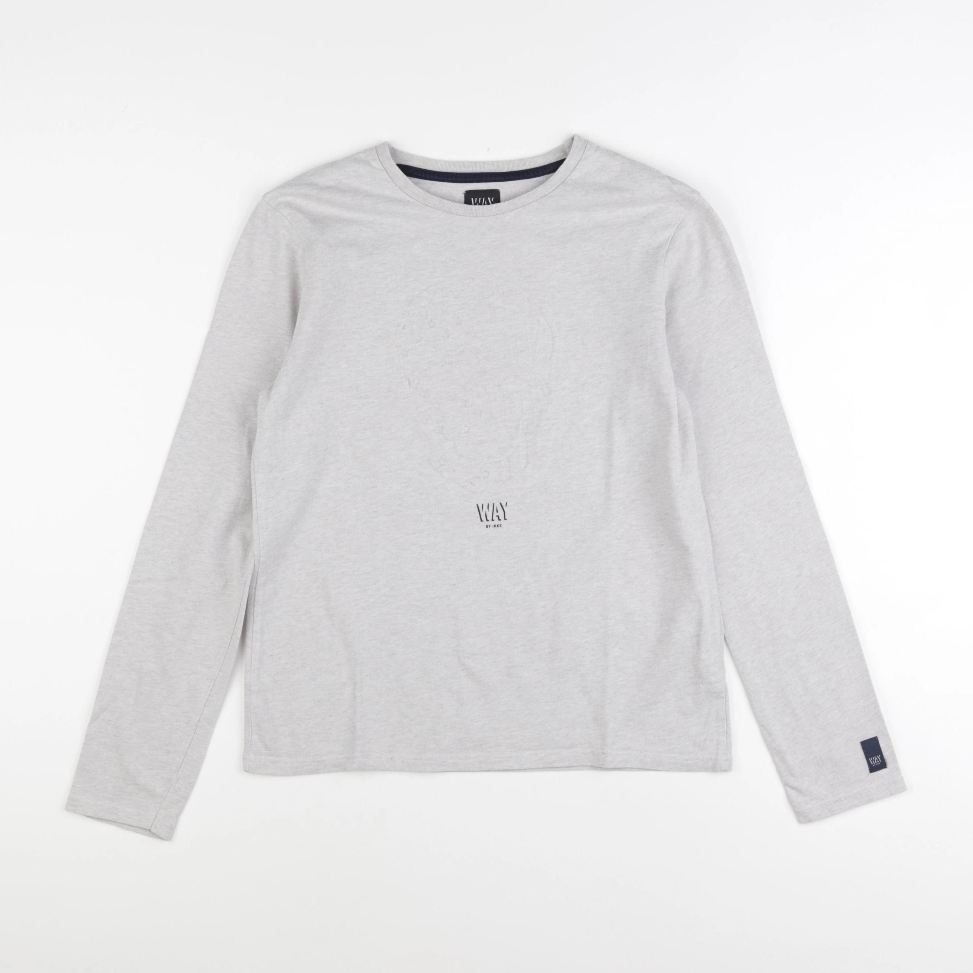 IKKS - tee-shirt gris - 14 ans