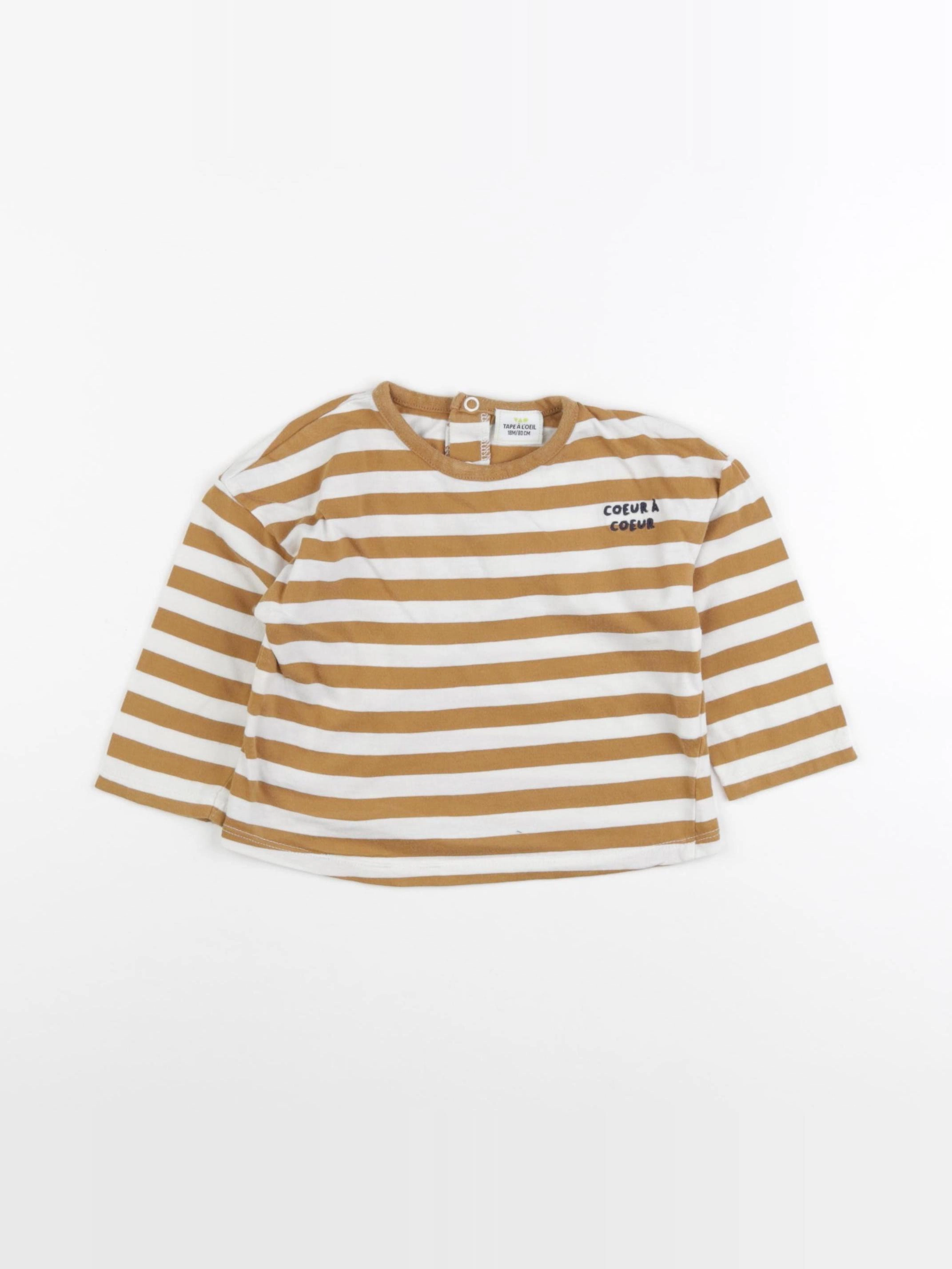 Tape à l'oeil - tee-shirt marron - 18 mois