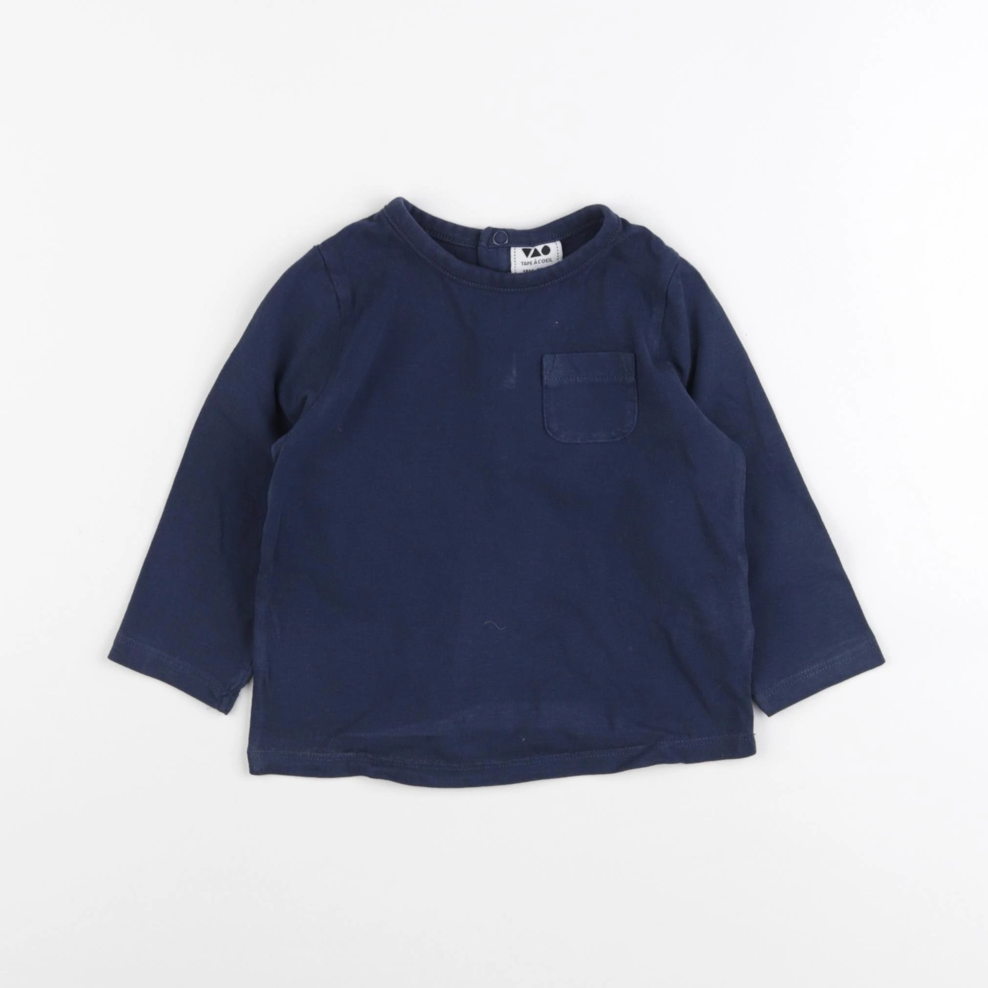 Tape à l'oeil - tee-shirt bleu - 18 mois