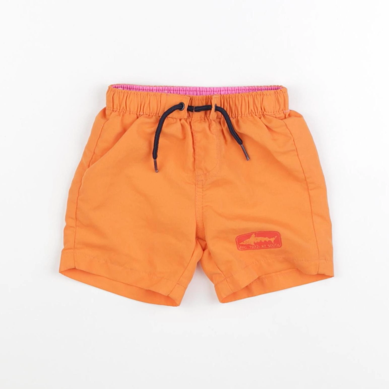 Vertbaudet - maillot de bain orange - 9 mois