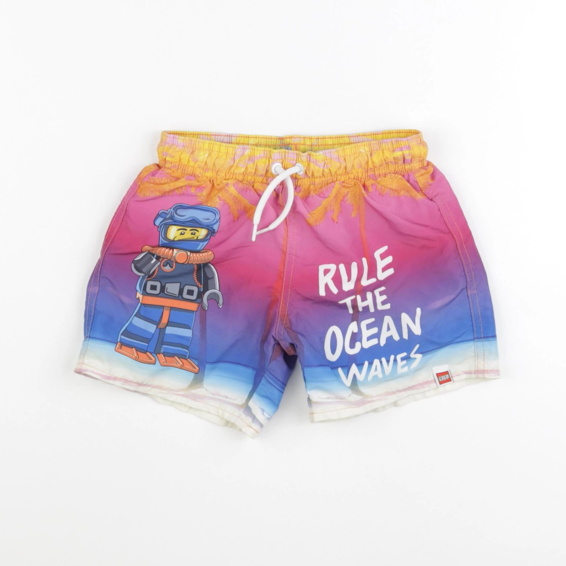 H&M - maillot de bain multicolore - 2/4 ans
