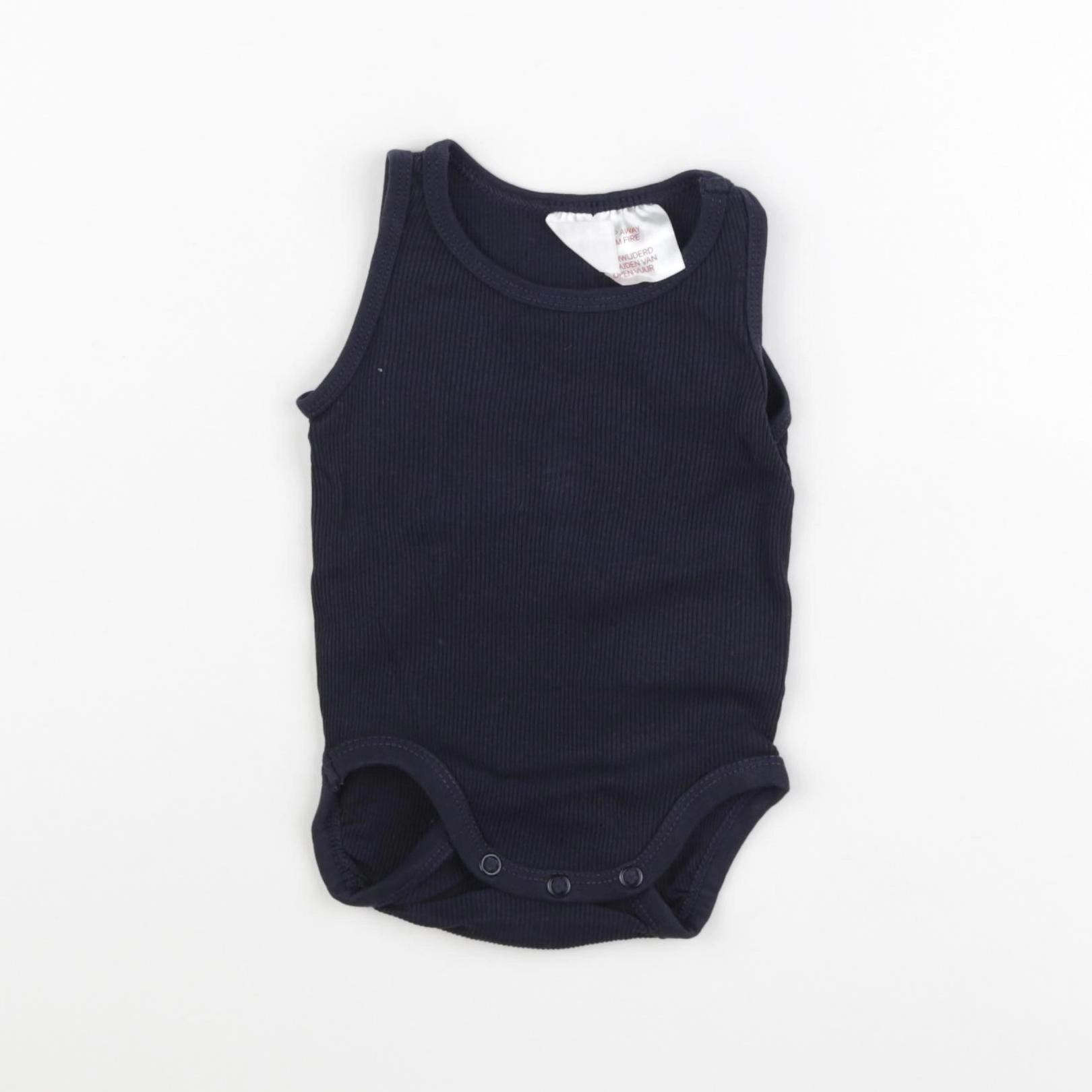H&M - body bleu - 1 mois