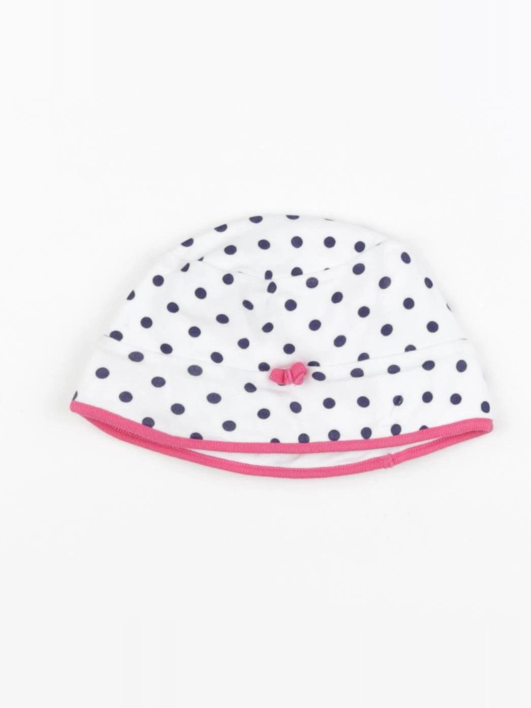 Petit Bateau - chapeau blanc, bleu - 3/6 mois