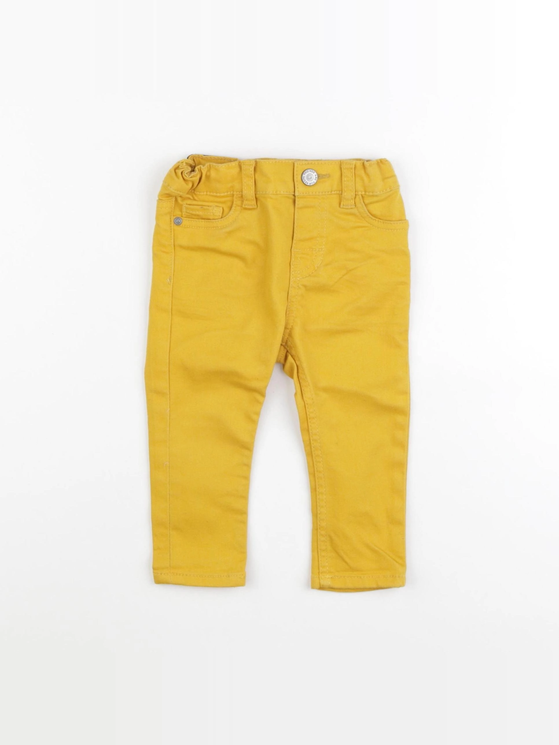 H&M - pantalon jaune - 6/9 mois
