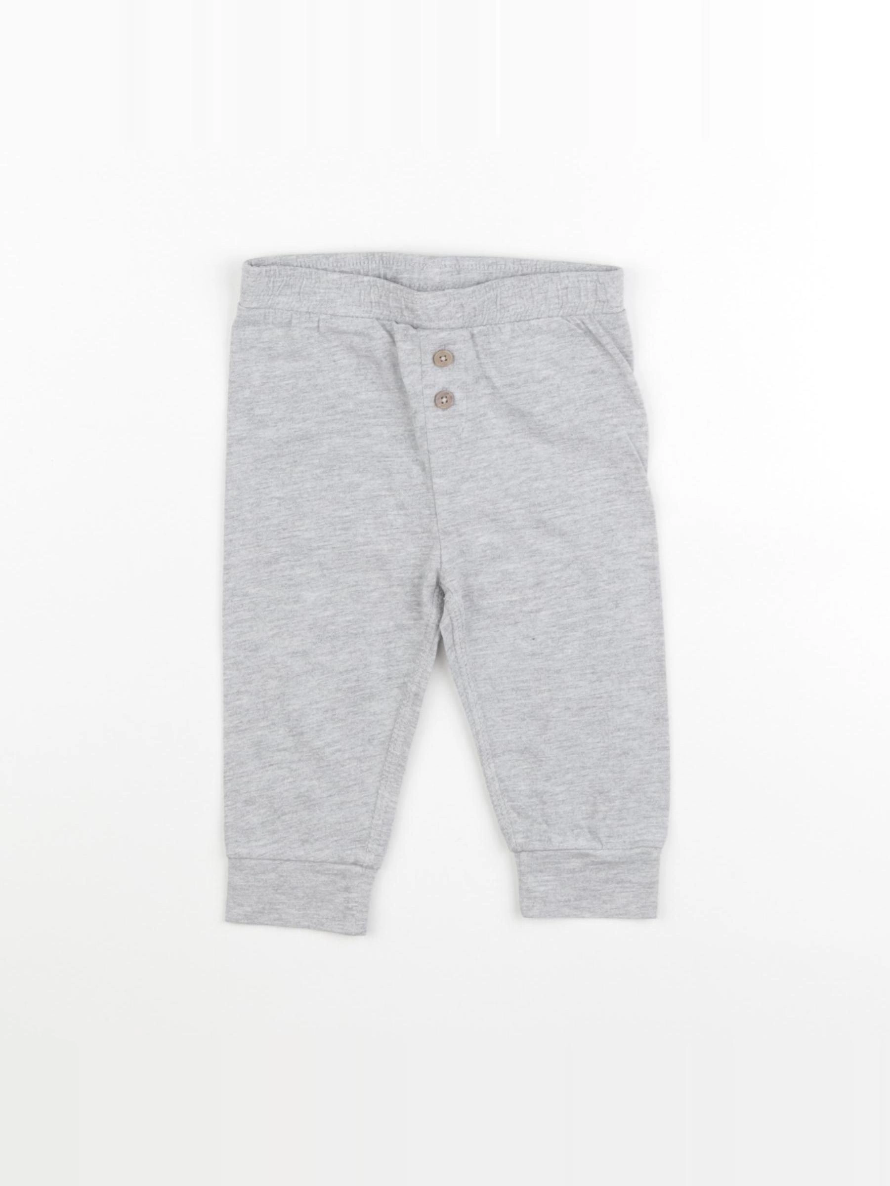La Redoute - legging gris - 9 mois