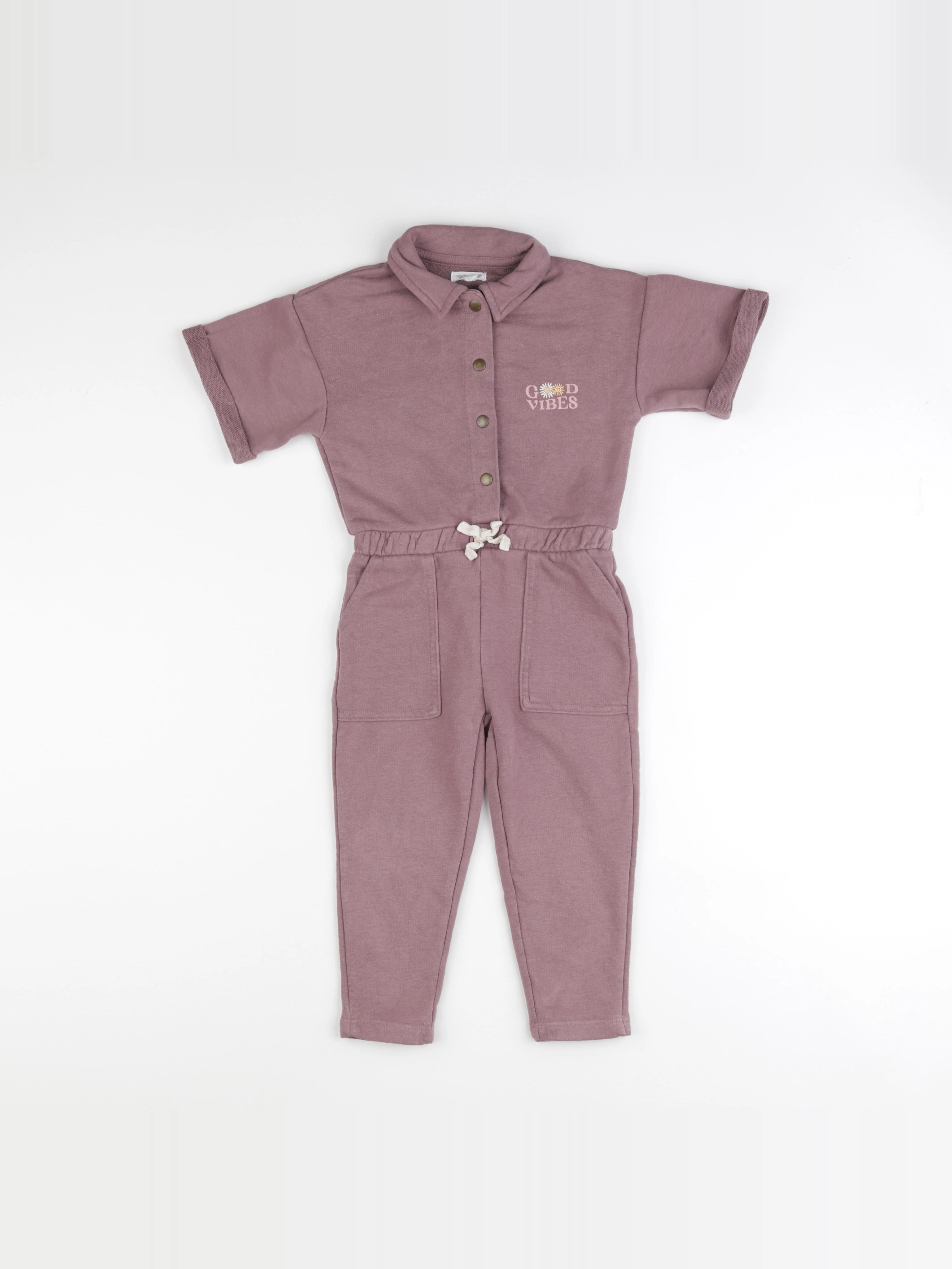 Vertbaudet - combinaison violet - 3 ans
