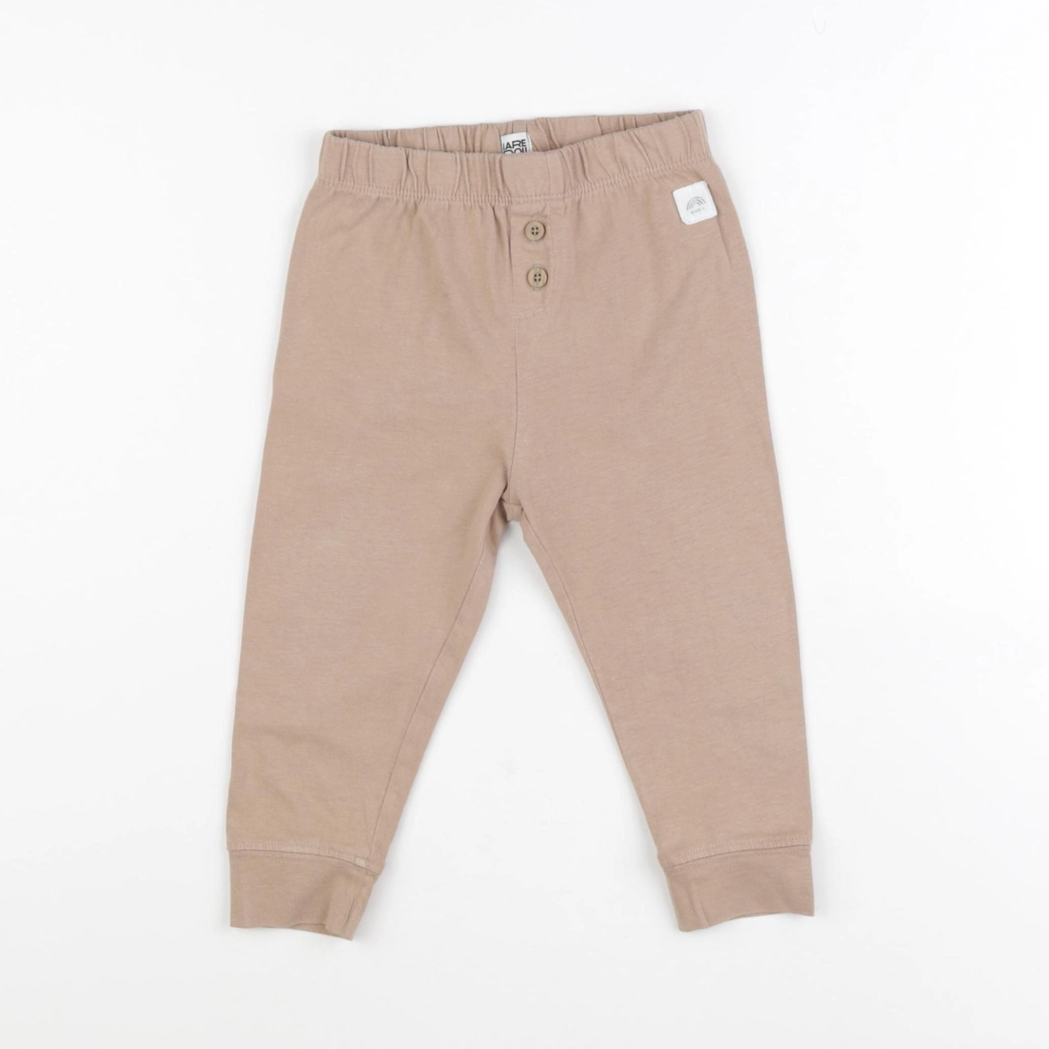 La Redoute - legging beige - 18 mois