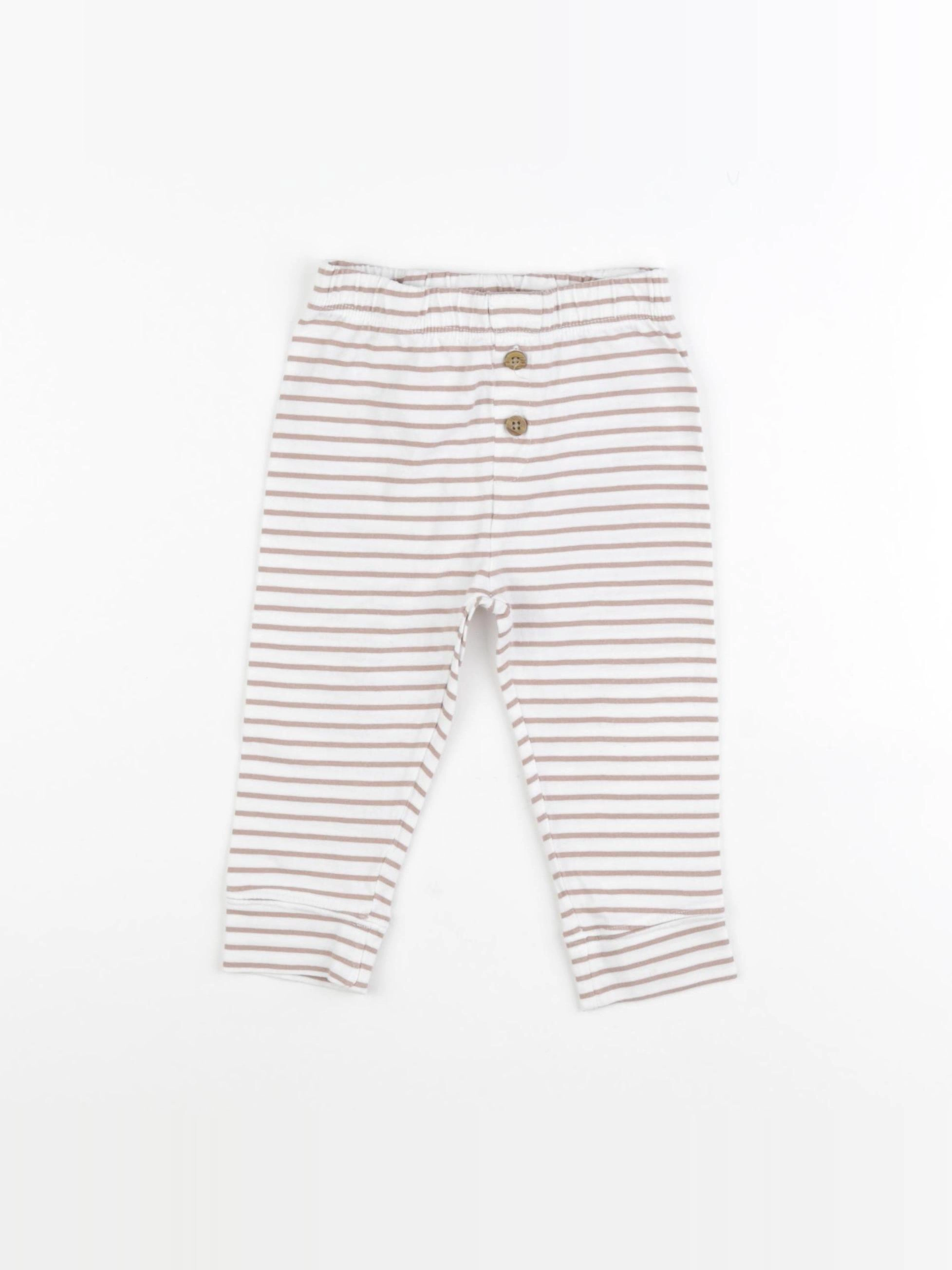 La Redoute - legging blanc, beige - 12 mois
