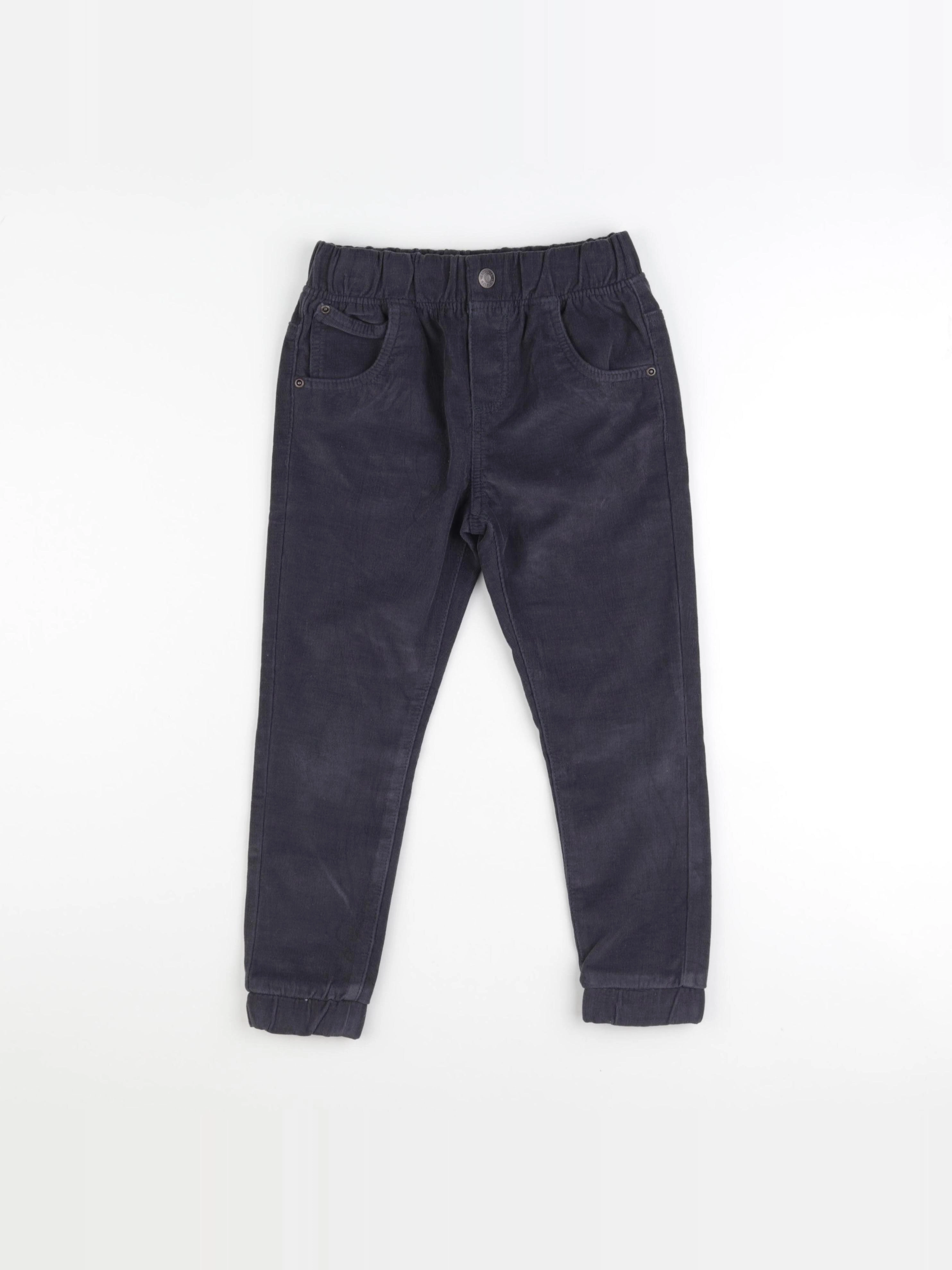 Vertbaudet - pantalon gris - 7 ans