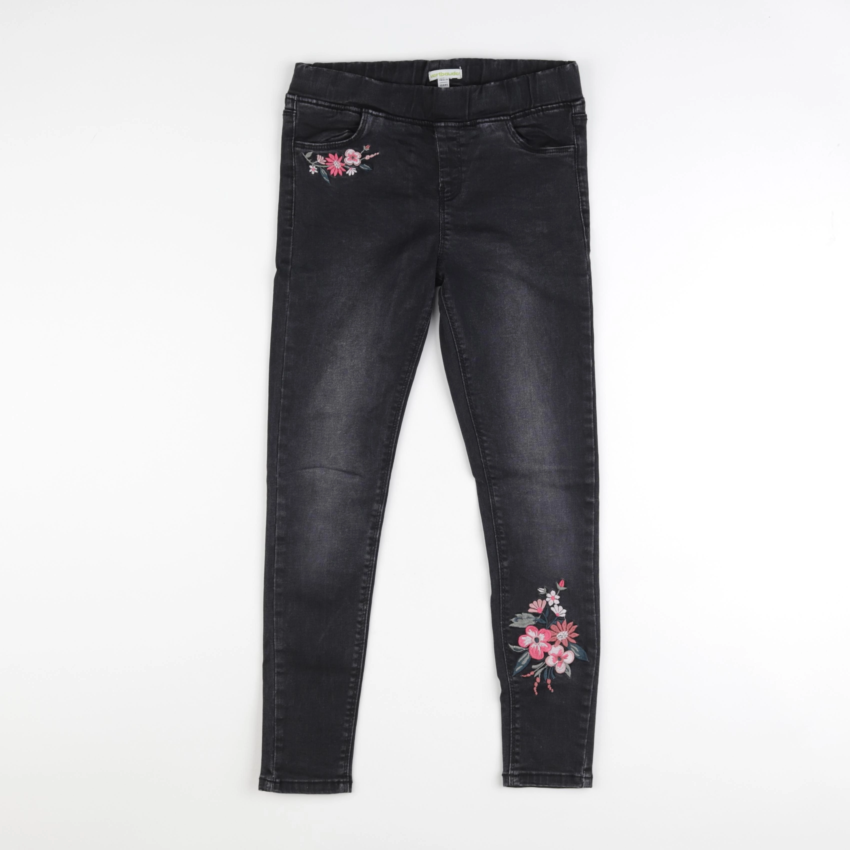 Vertbaudet - jegging noir - 10 ans