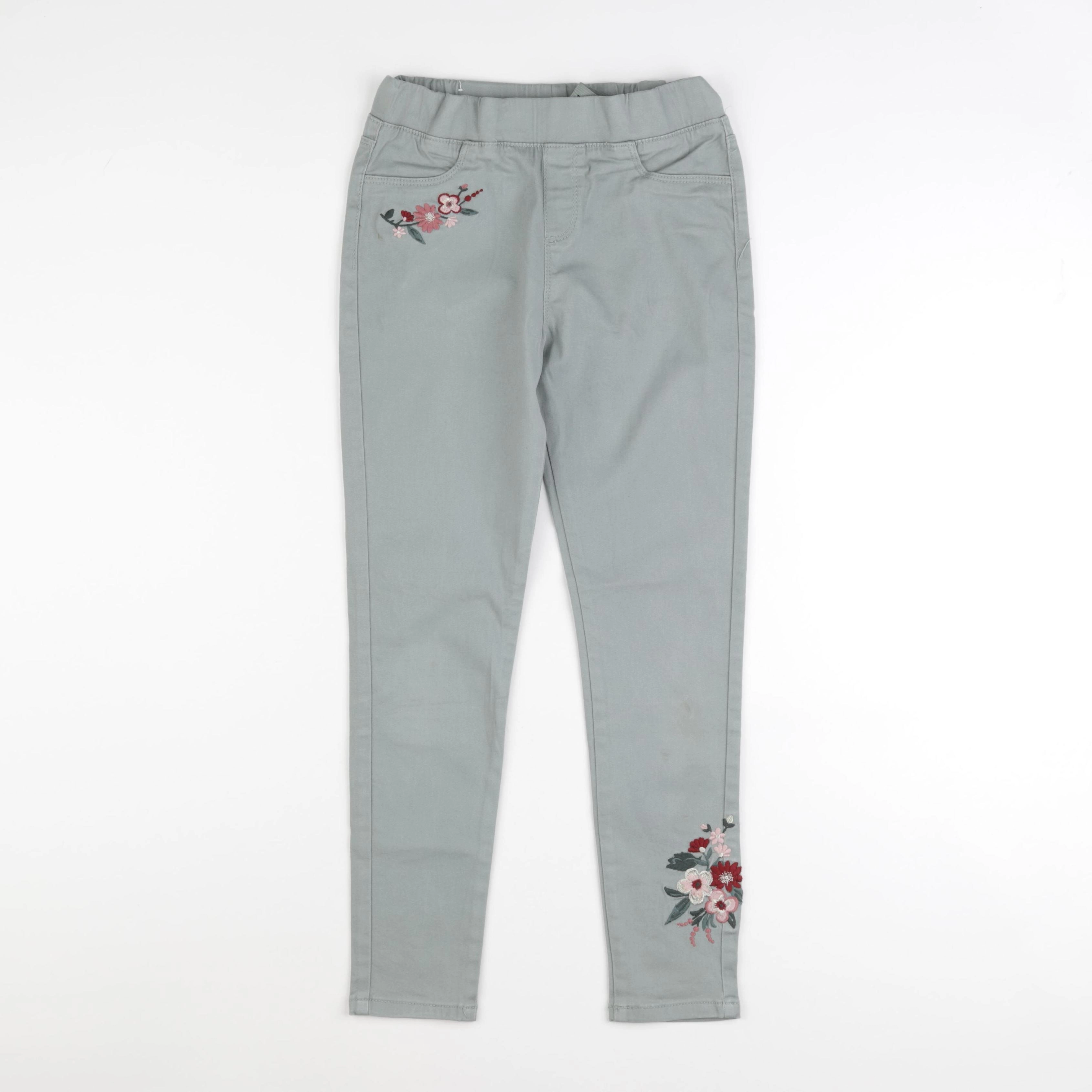 Vertbaudet - jegging vert - 10 ans