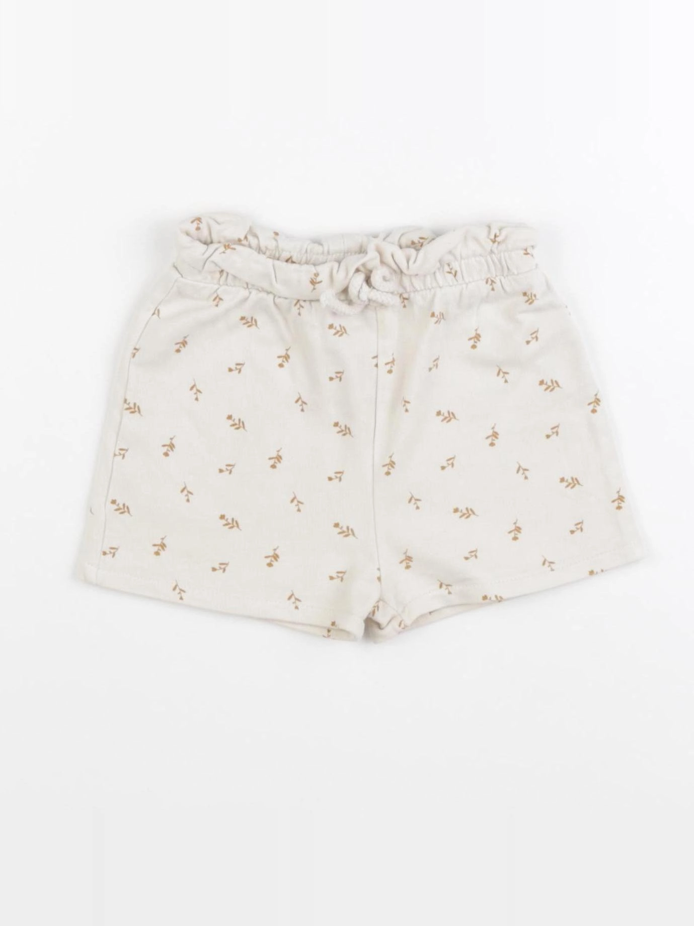 Vertbaudet - short beige - 9 mois